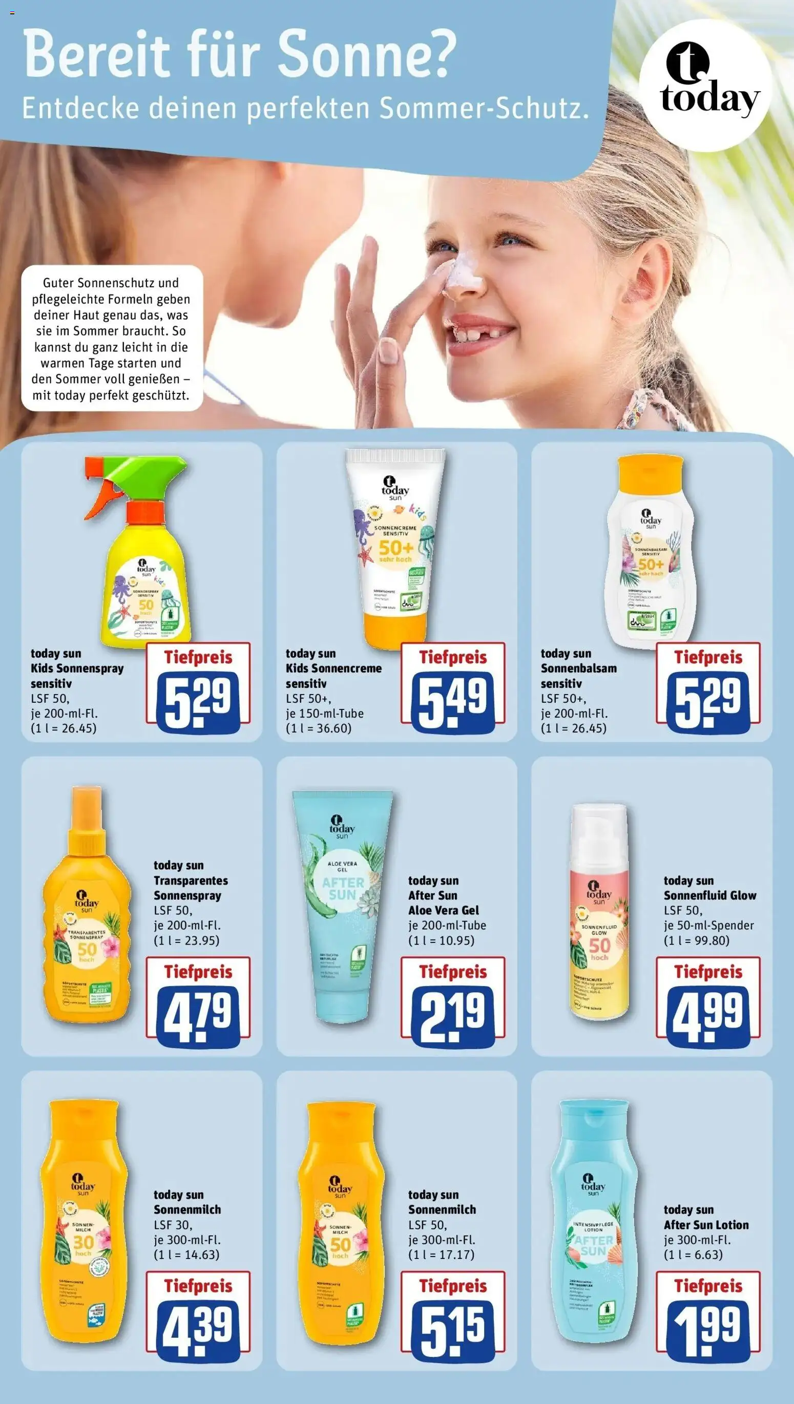 Rewe Prospekt Müllheim	 – gültig ab 27.04.2026 | Seite: 17 | Produkte: Milch, Sonnencreme, After Sun