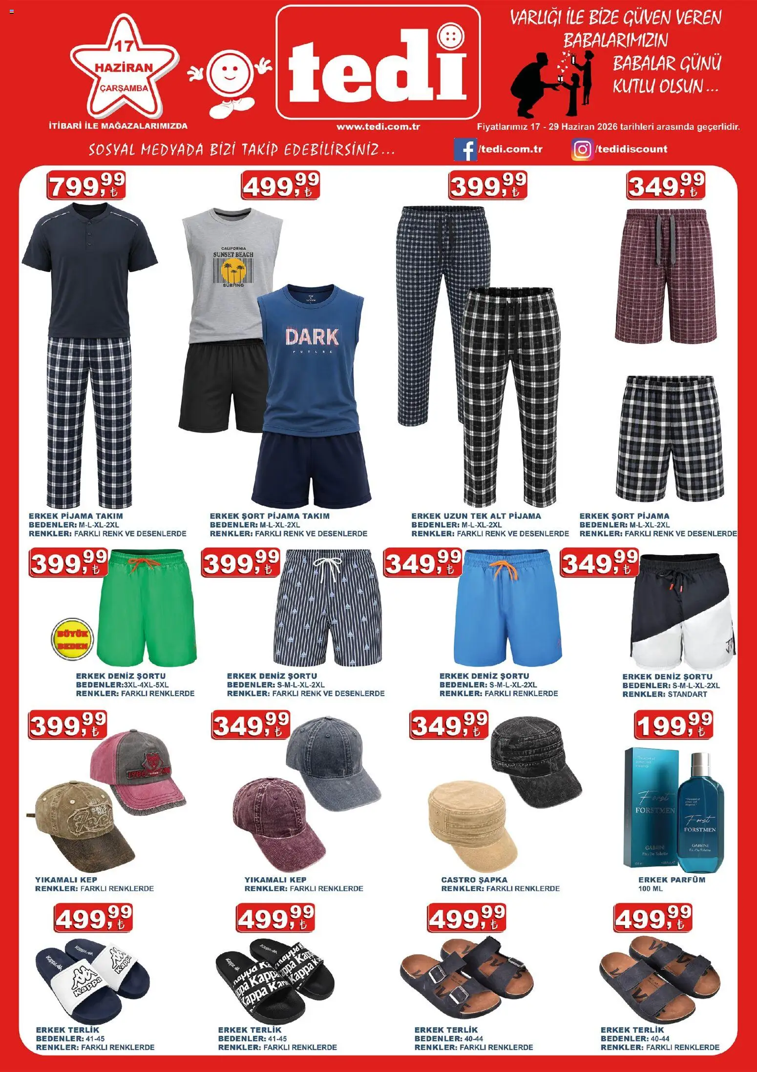 🛍️ Tedi Katalog, 17 Haziran 2026 itibariyle » Özel fırsatları keşfedin ve bugün tasarruf edin! 💰