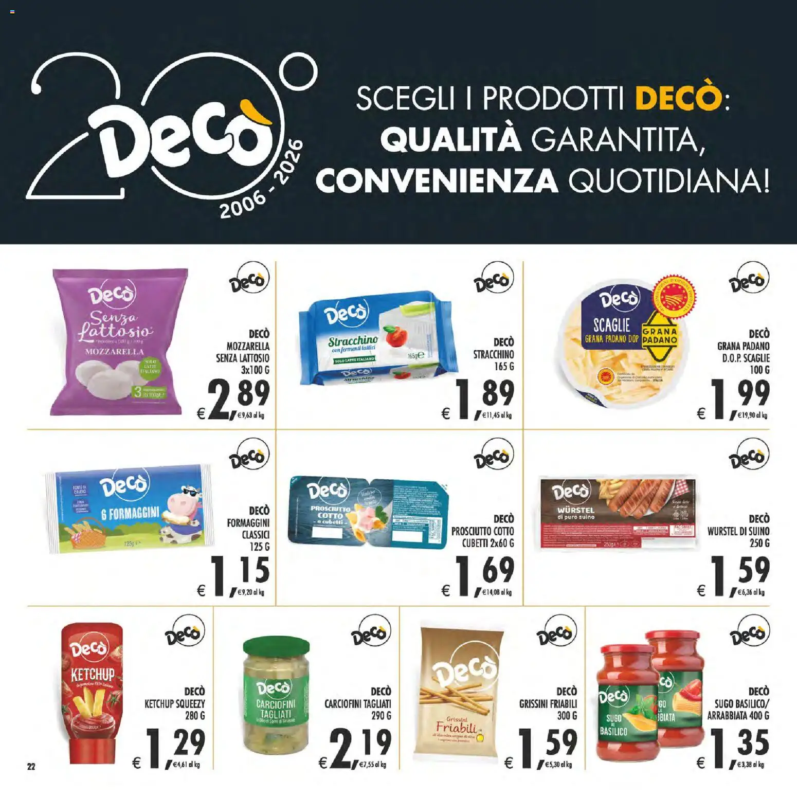 Volantino Decò del 10/07/2026 | Pagina: 22