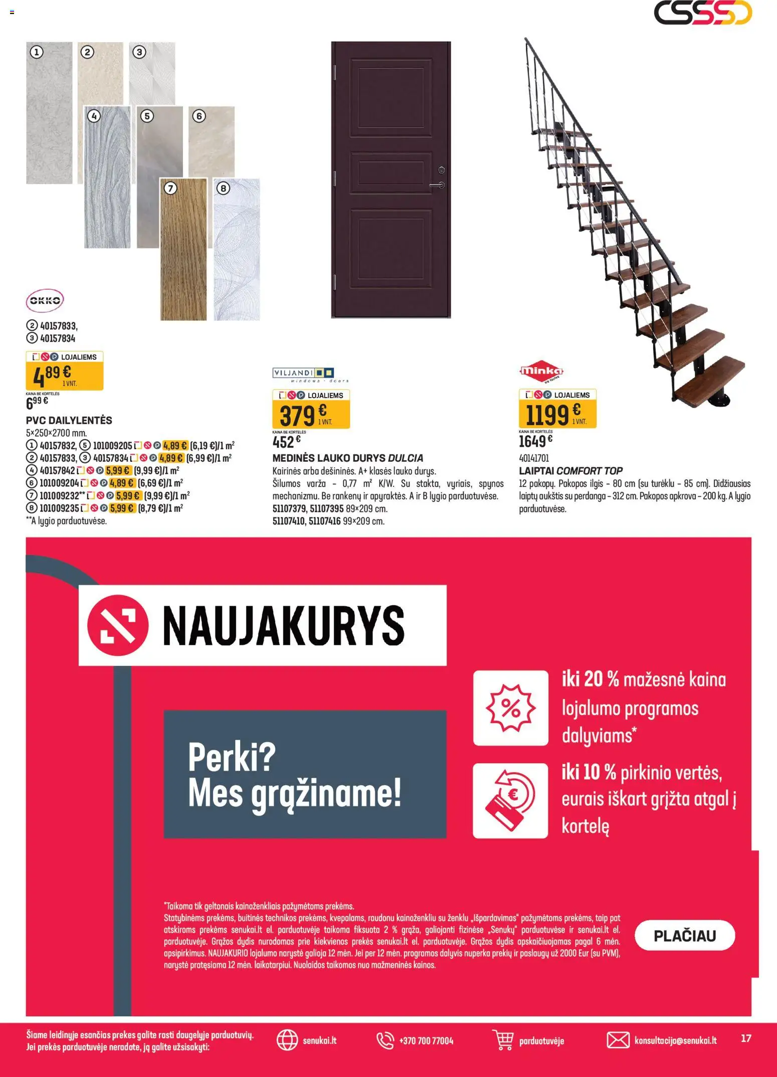 Senukai akcijos nuo 15.05.2026 | Puslapis: 17