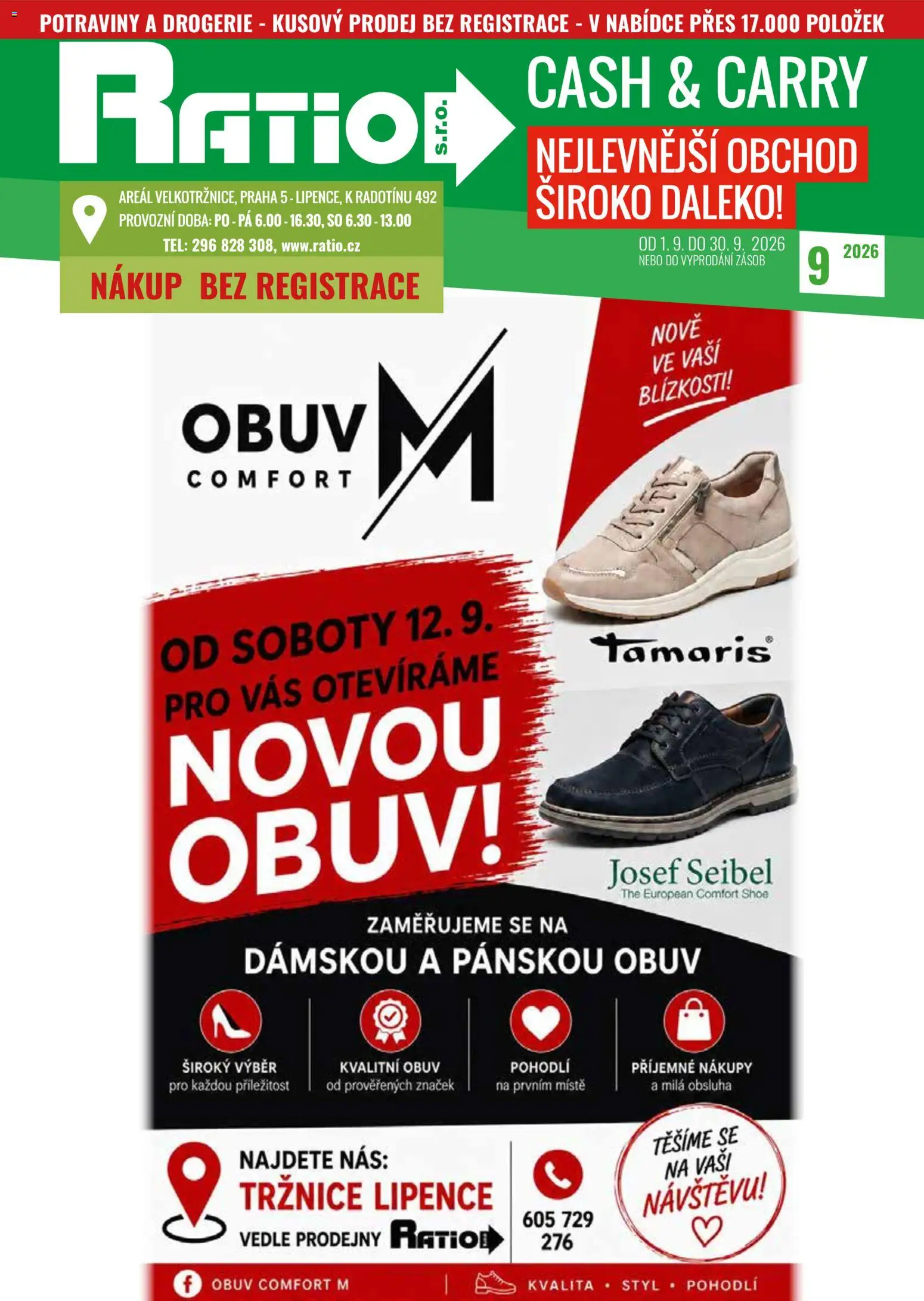 Ratio leták od 01.09.2026 | Strana: 80 | Produkty: Obuv, Potraviny, Mila, Drogerie