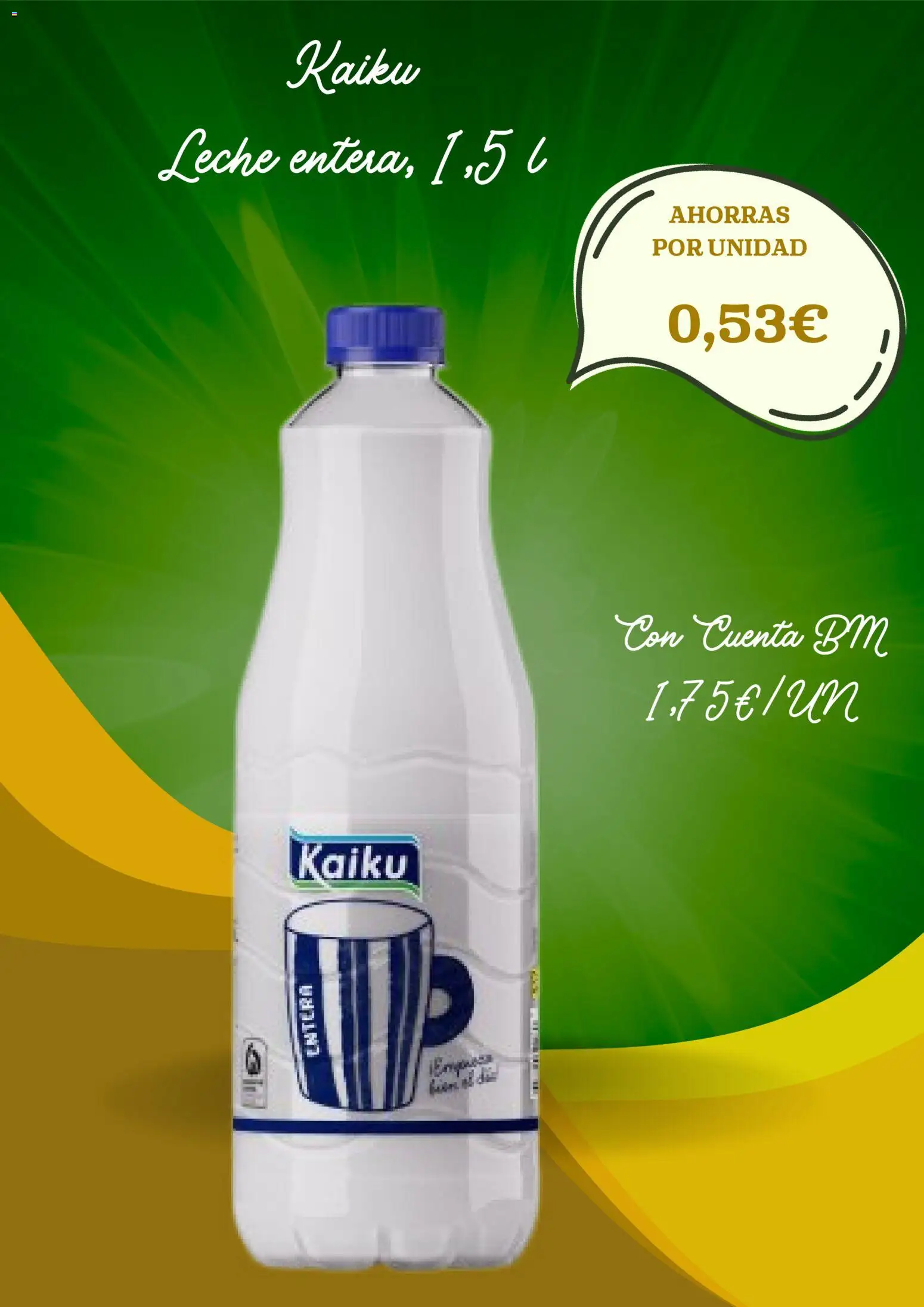 BM Supermercados folleto │ válido desde el 06.05.2026 | Página: 3 | Productos: Leche