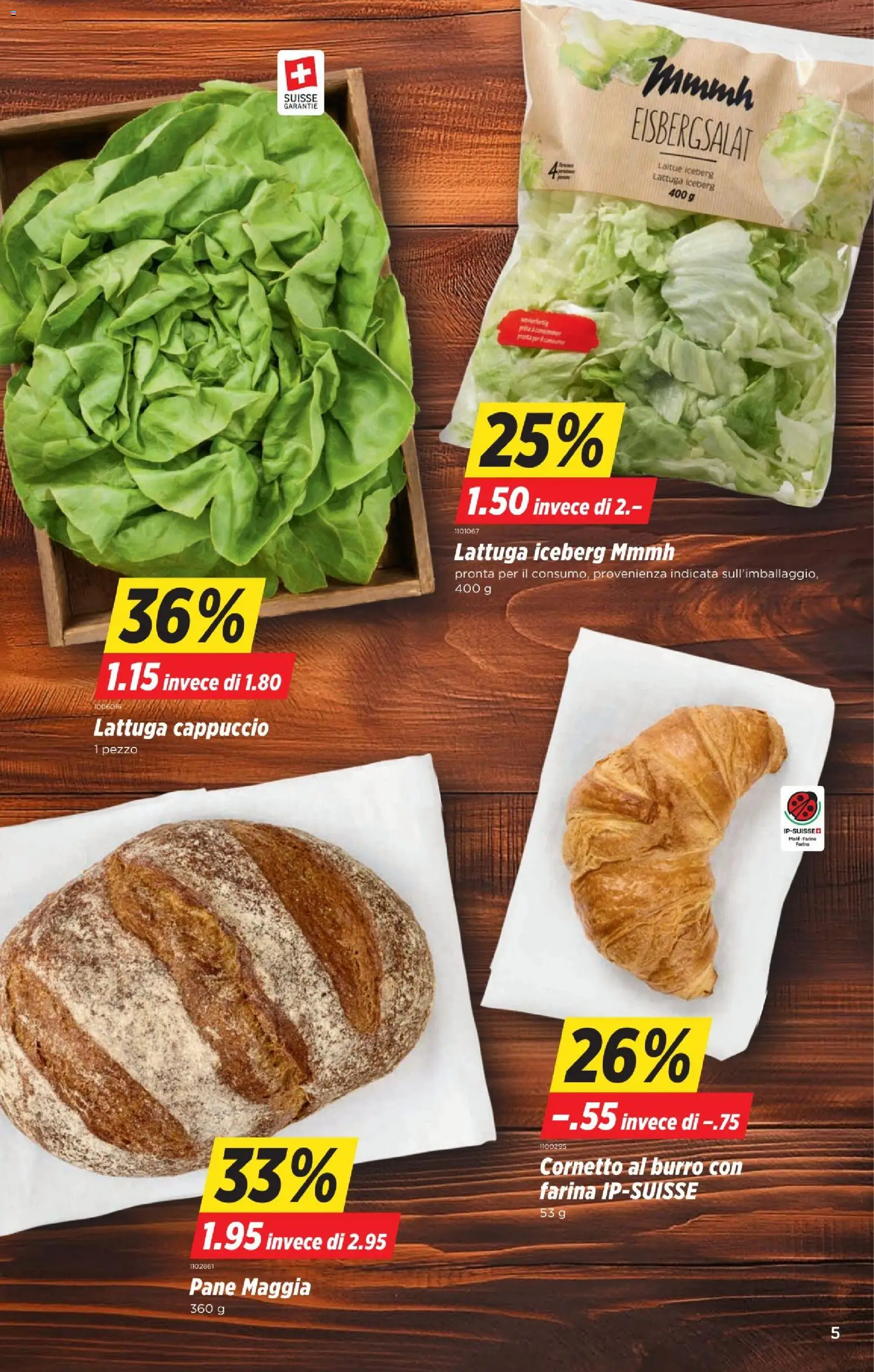 Denner aktionen IT – gültig ab 23.07.2026 | Seite: 5 | Produkte: Pane