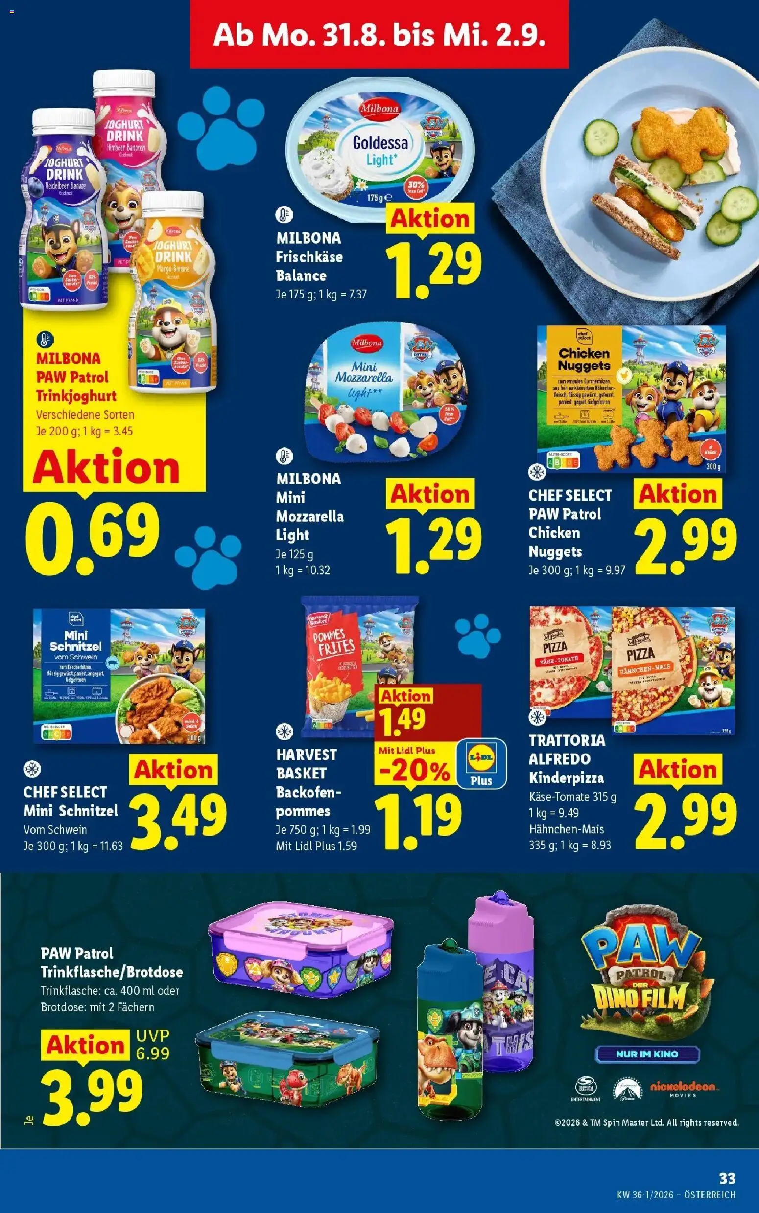 Lidl Flugblatt - Wien ab 23.08.2026 - Angebote ab donnerstag | Seite: 42 | Produkte: Box, Joghurt, Pizza
