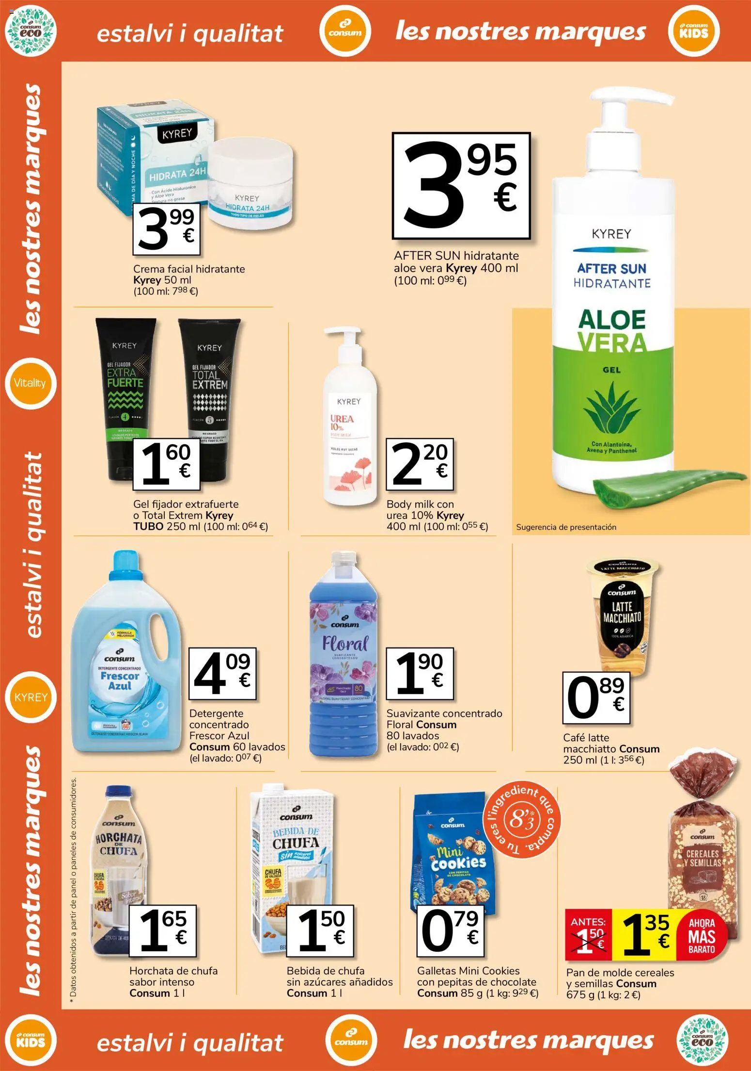 Consum folleto │ válido desde el 25/06/2026 | Página: 16 | Productos: Café, Chocolate, Crema, Galletas