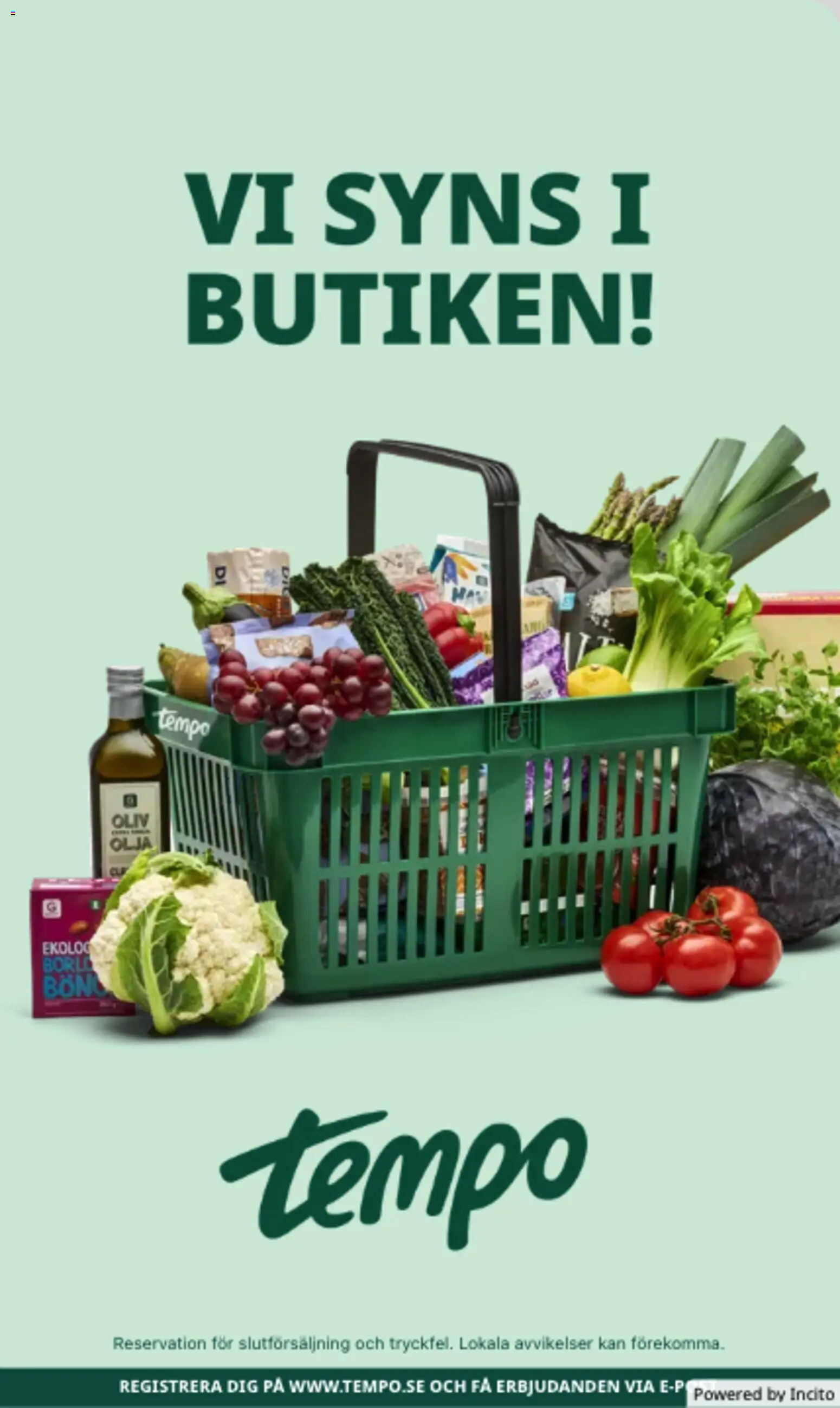Tempo reklamblad aktuell från 08.06.2026 | Sida: 7 | Produkter: Olja