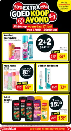 Kruidvat folder week 25 - Voorbeeld van een folder van Kruidvat, geldig van 16.06.2026 | Pagina: 5 | Producten: Pet, Gel, Parfum, Deodorant