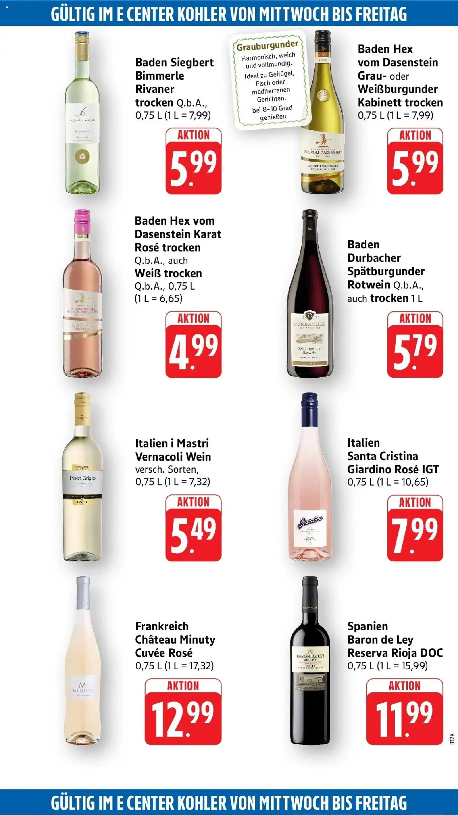 Edeka Prospekt Lahr – gültig ab 28.09.2026 | Seite: 53 | Produkte: Rotwein, Fisch, Wein