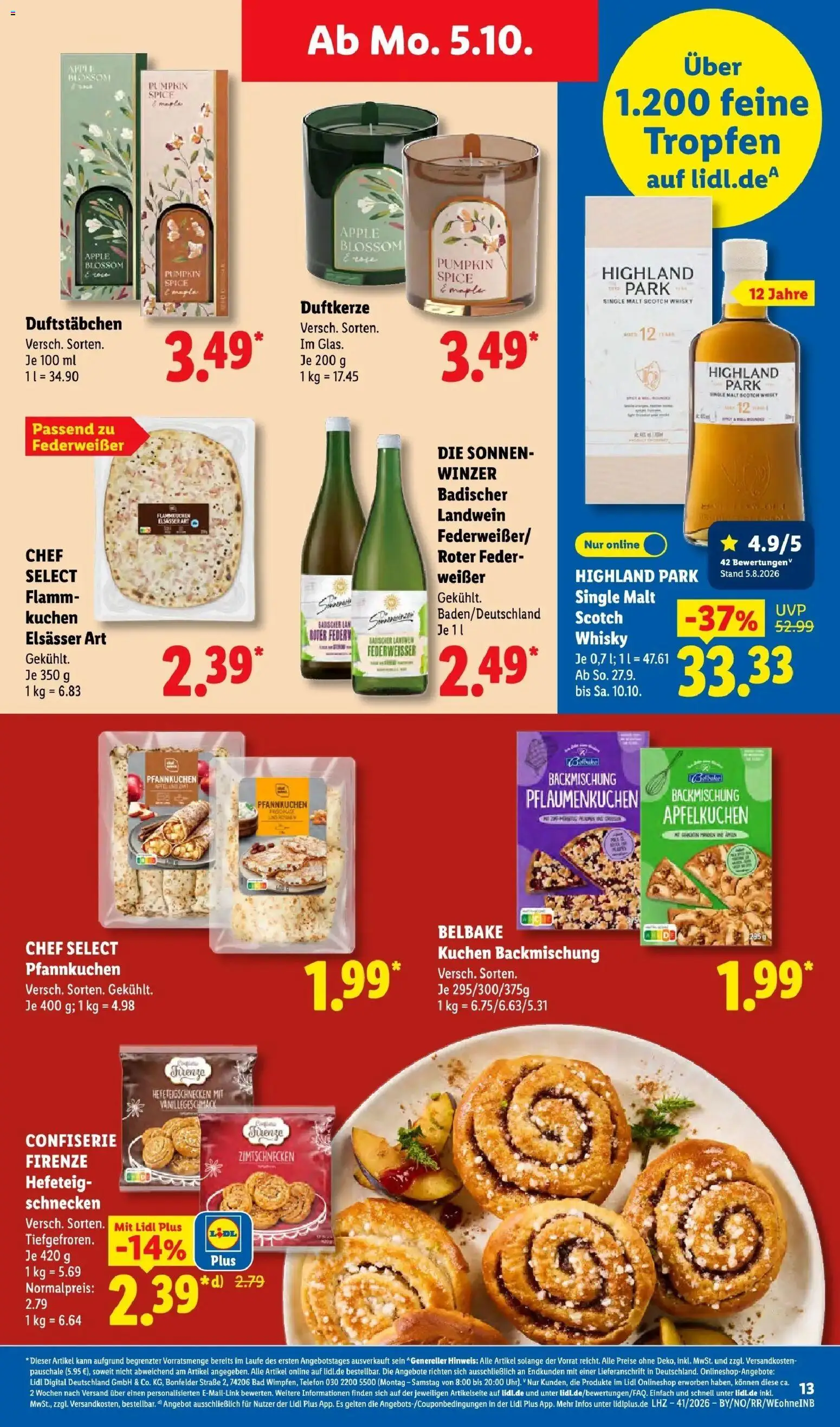 Lidl Prospekt Einbeck (ab 05.10.2026) zum Blättern » Angebote | Seite: 23