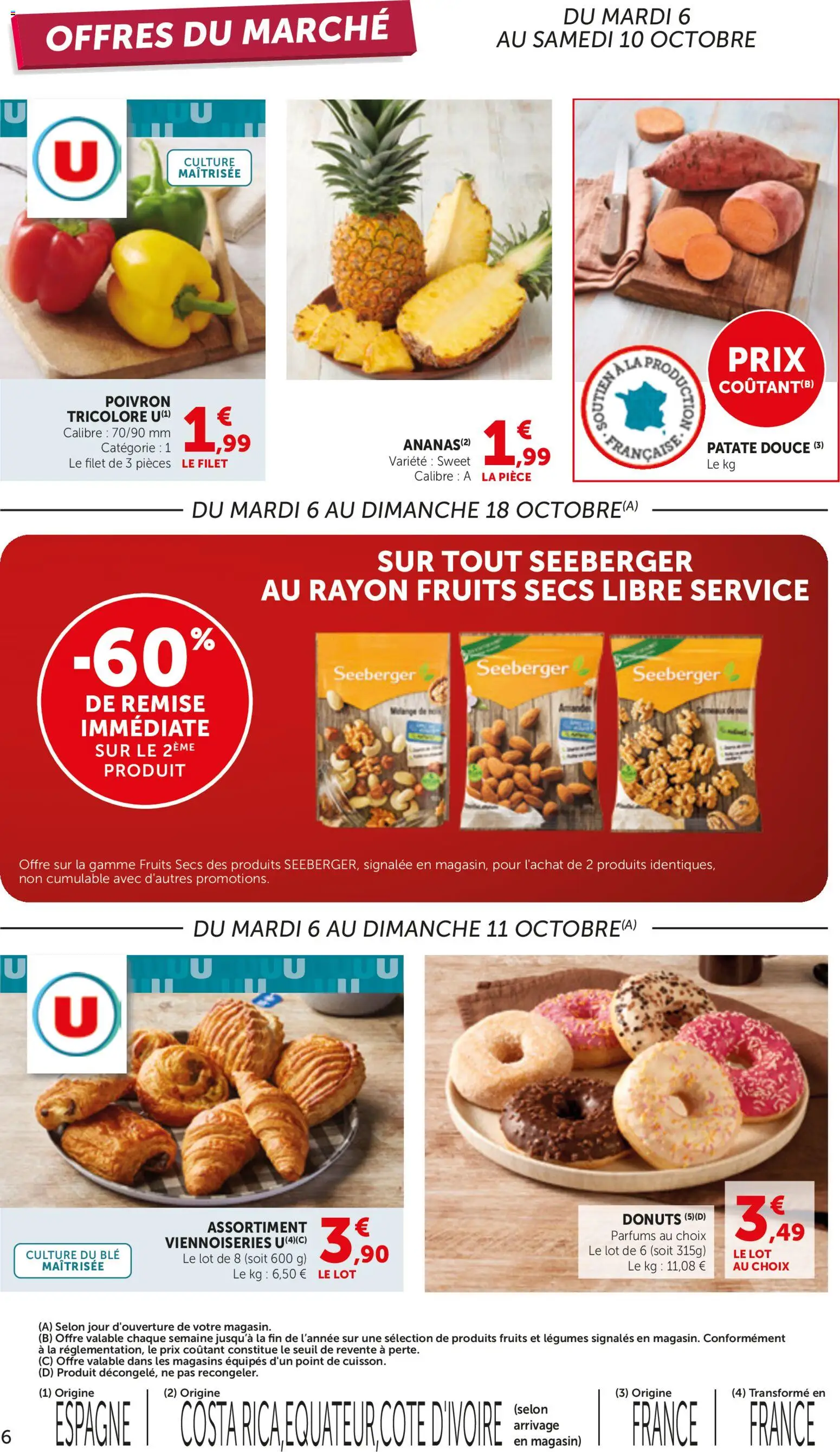 {H1} | Page: 6 | Produits: Amande, Patate douce, Parfums, Blé
