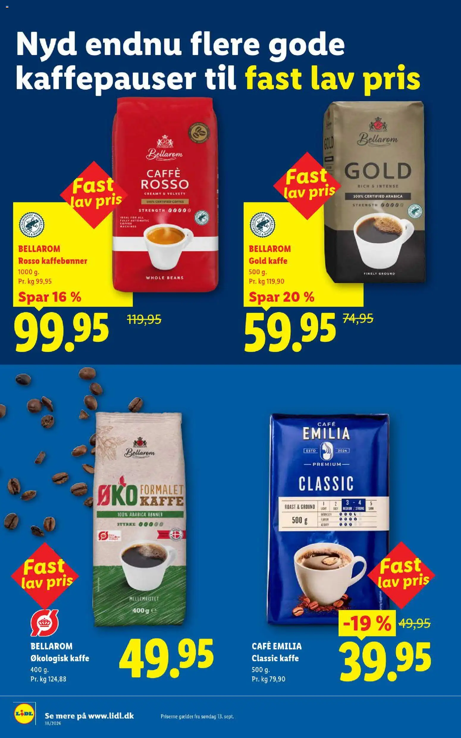 Lidl tilbudsavis – gyldig fra 13/09/2026 | Side: 2 | Produkter: Kaffe, Bønner