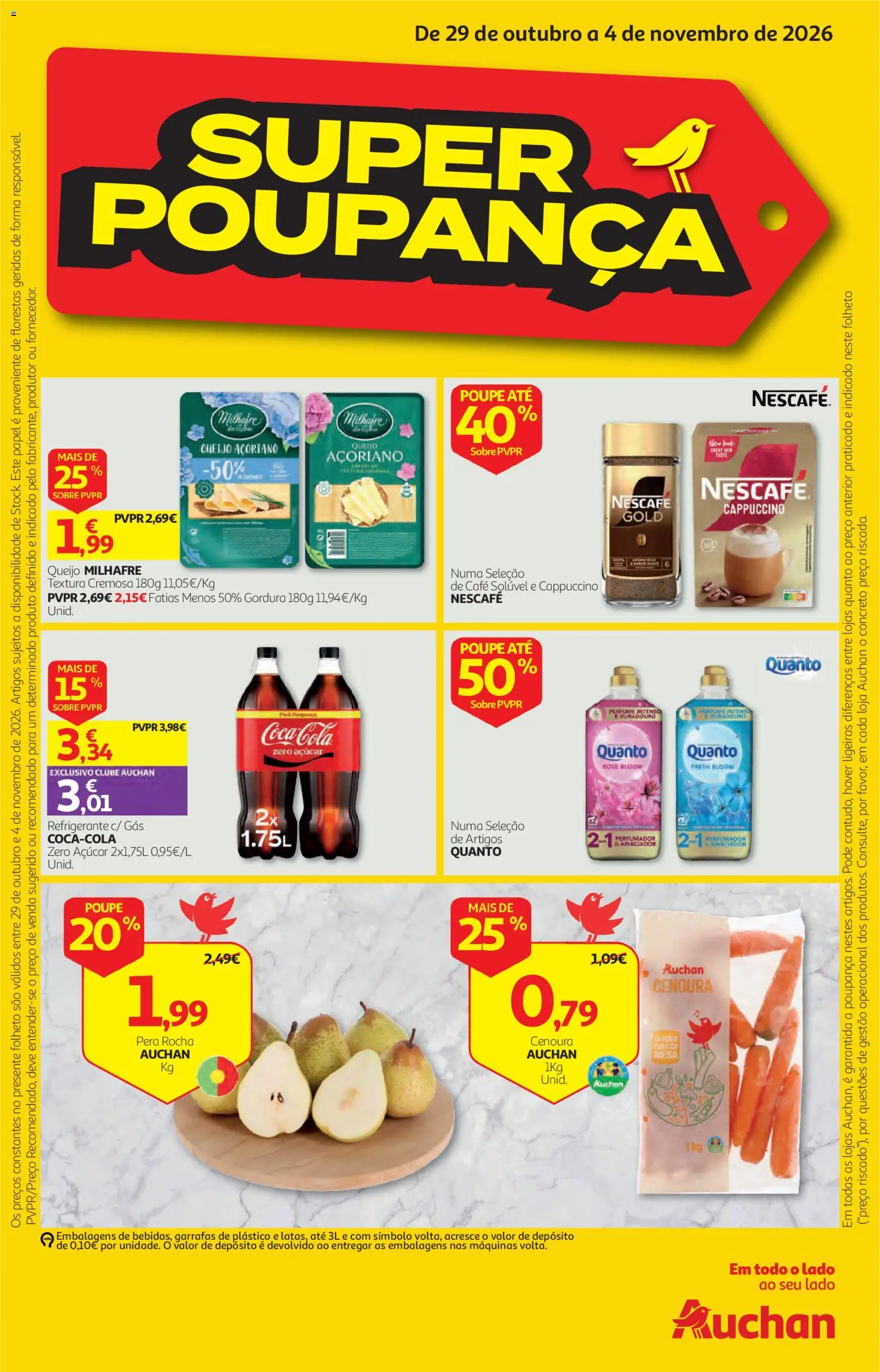 Auchan folheto │ válido de 29/10/2026 | Página: 1