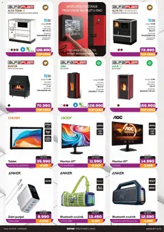 Tri O katalog - pregled Tri O kataloga - važi od 15.05.2026 | Strana: 2 | Proizvode: Tablet, Monitor, Zvučnik, Kamin