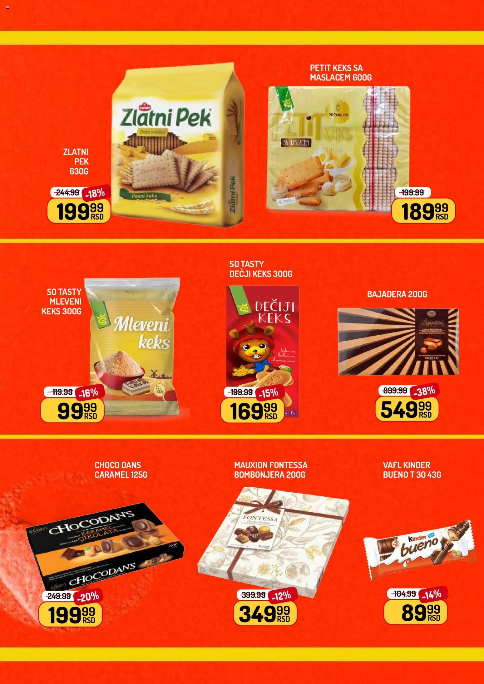 Aman katalog - važi od 24.04.2026 | Strana: 12 | Proizvode: Mleveni keks, Keks, Bombonjera, So