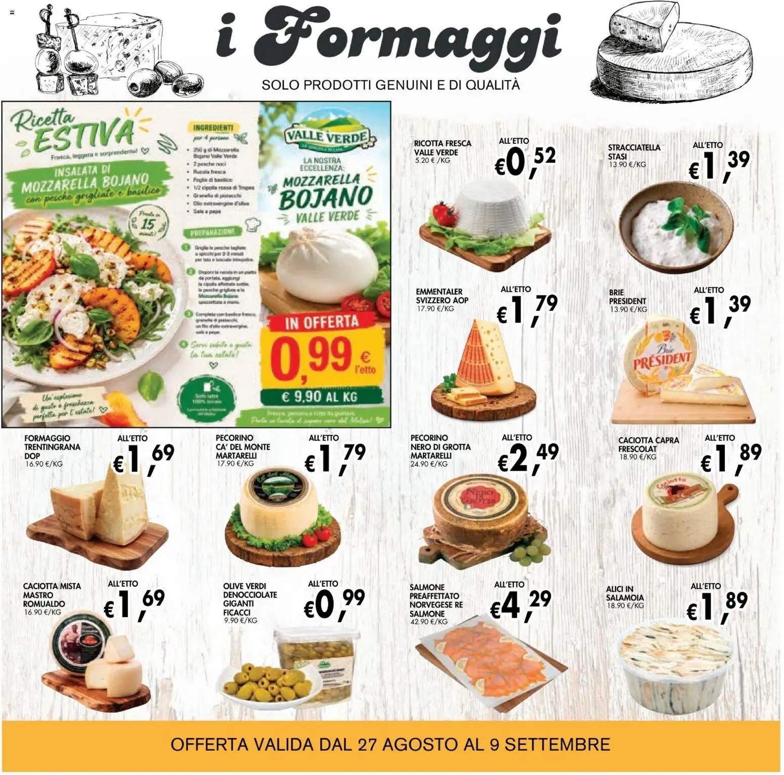 Volantino Coal del 28/08/2026 | Pagina: 6 | Prodotti: Salmone, Olive, Basilico, Ingredienti