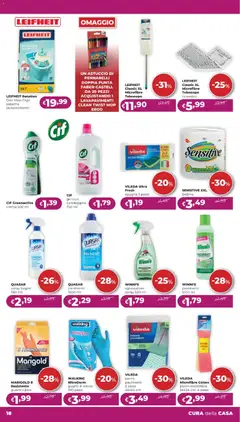 Anteprima del volantino La Saponeria volantino valido a partire dal 24/09/2026 | Pagina: 18 | Prodotti: Crema, Sgrassatore, Pennarelli, Bagno