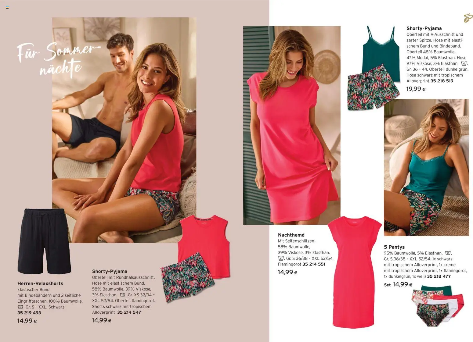 Tchibo Eduscho - Tchibo Magazin gültig ab 22.06.2026 | Seite: 3 | Produkte: Hose, Creme