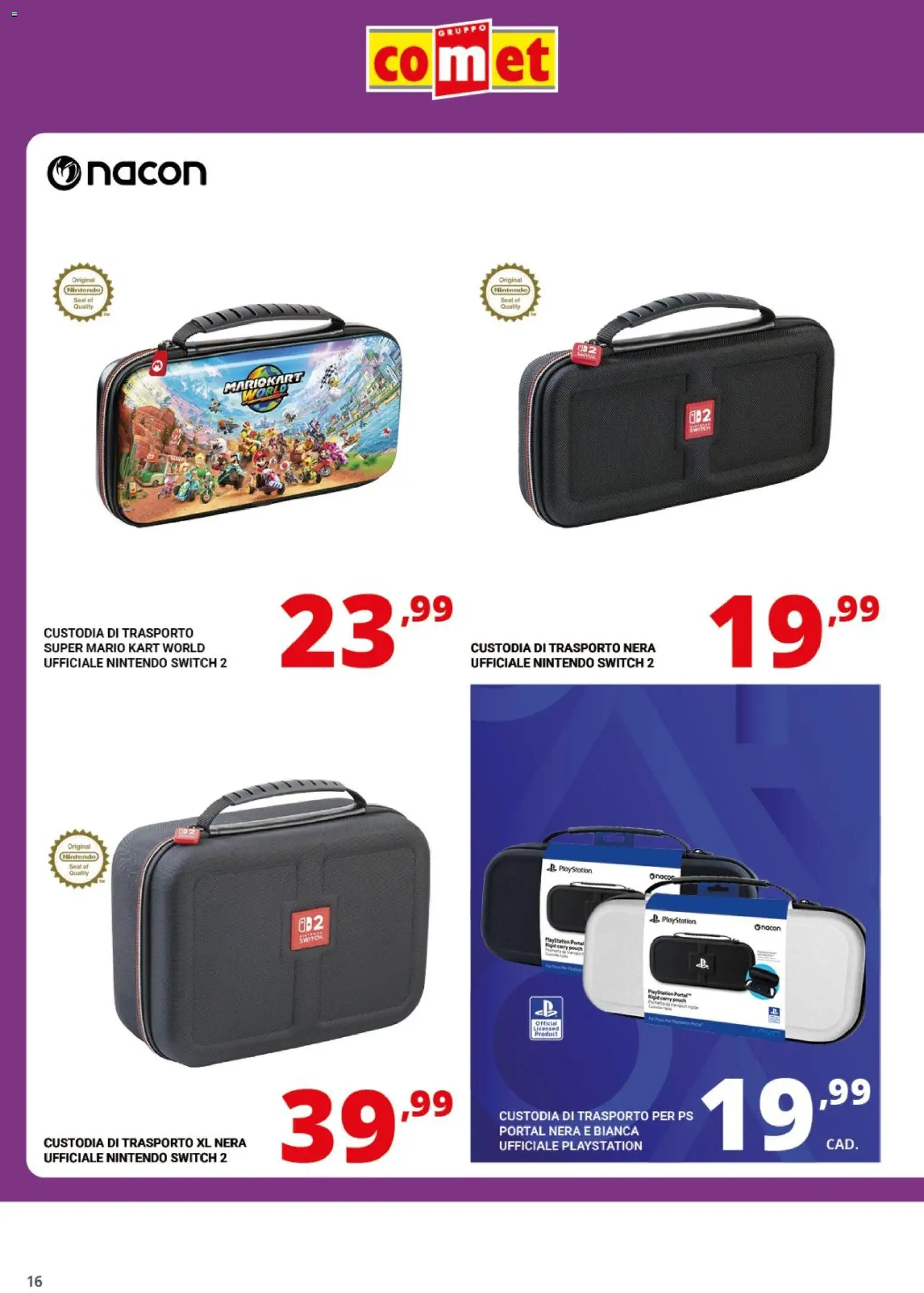 Volantino Comet del 06.06.2026 | Pagina: 16 | Prodotti: Playstation
