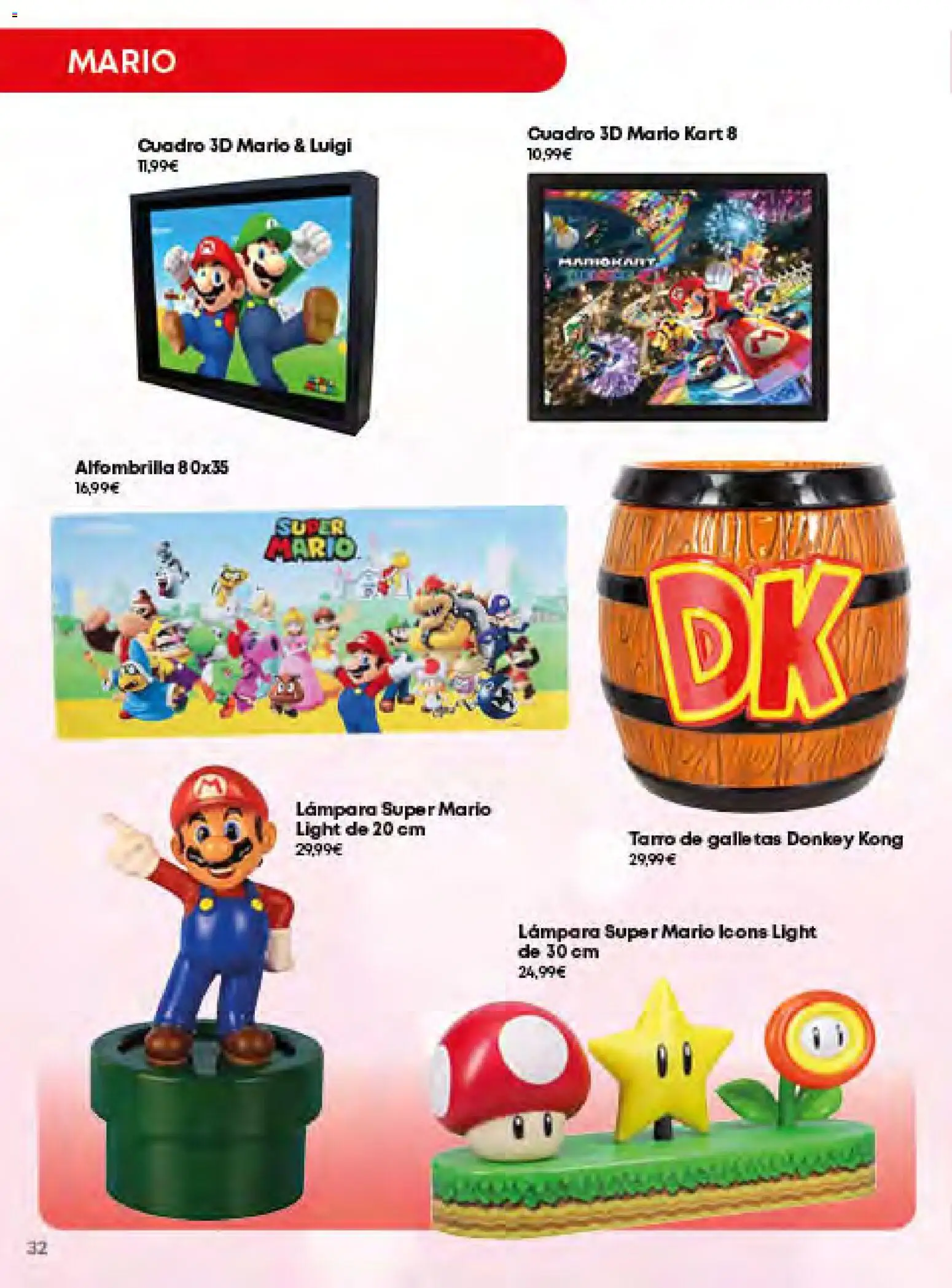 Game folleto │ válido desde el 04/05/2026 | Página: 32 | Productos: Alfombrilla, Lámpara