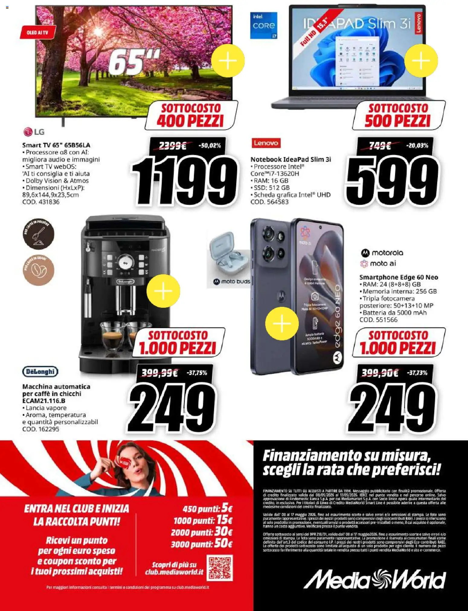 Volantino Media World del 08.05.2026 | Pagina: 34