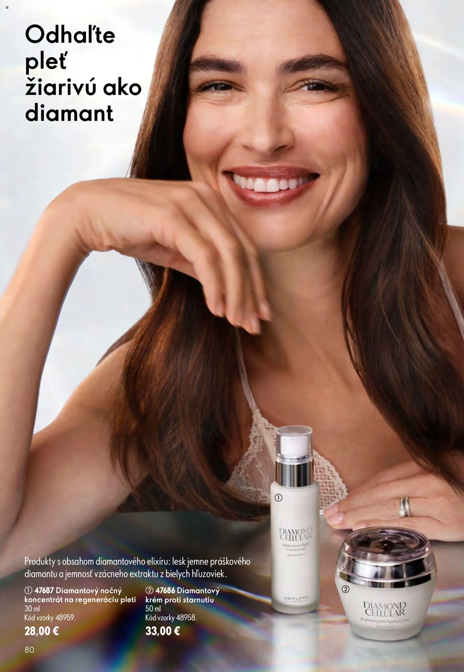 Nové Oriflame akcie – leták je platný od 29.07.2026 | Strana: 80 | Produkty: Krém