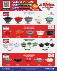 Africa Cash & Carry specials catalogue – valid from 04.06.2026 | Page: 40