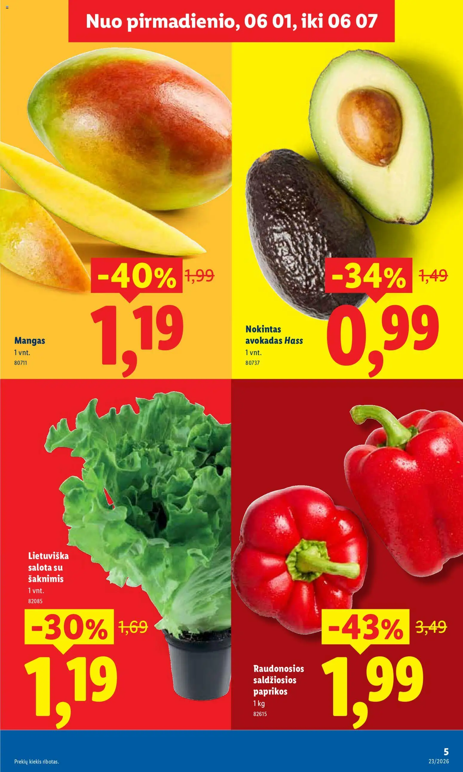 LIDL akcijos nuo 01.06.2026 | Puslapis: 5