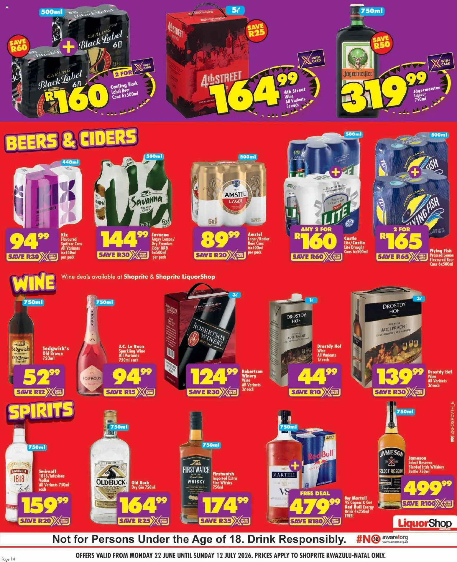 New Shoprite catalogue – valid from 22.06.2026 | Page: 14