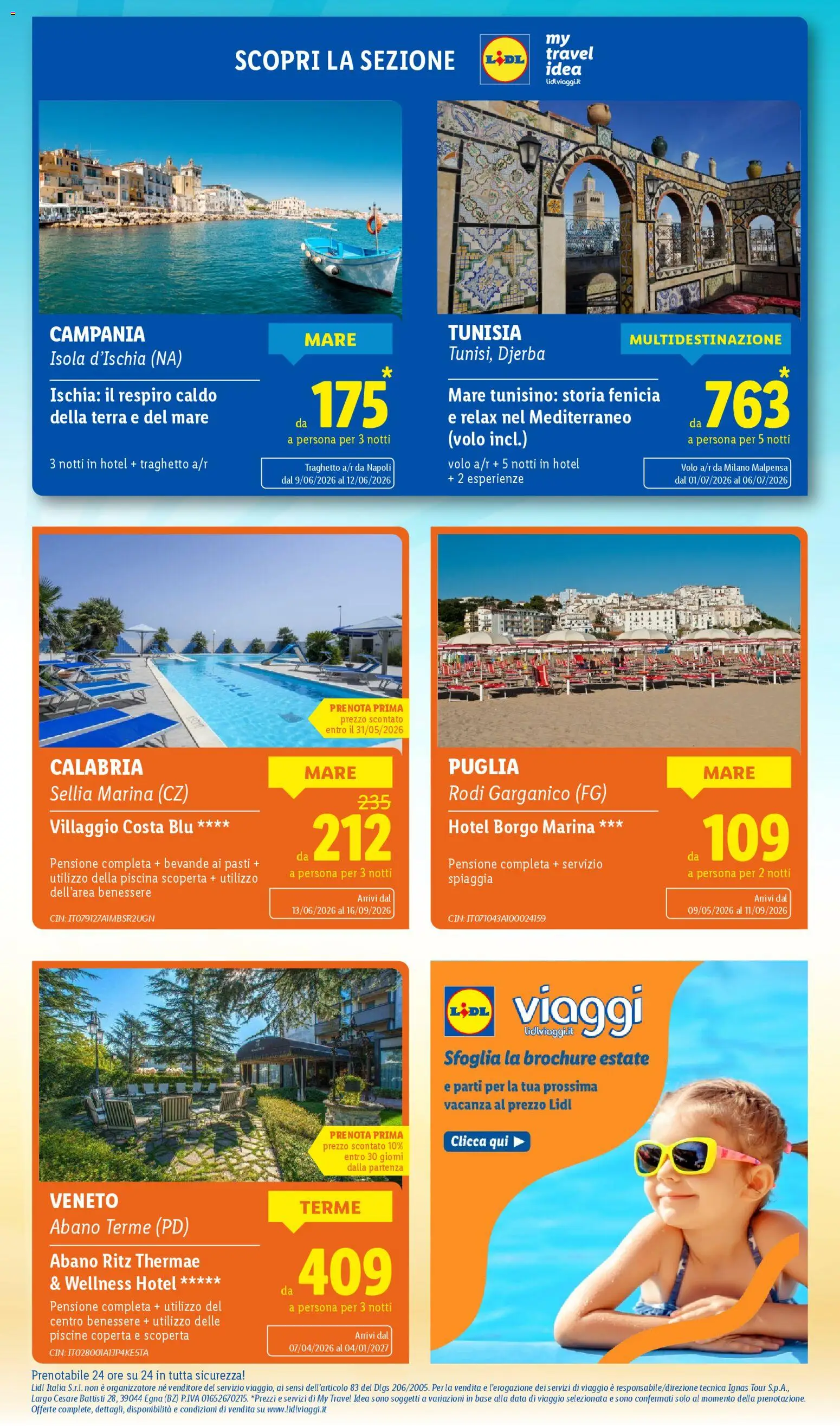 Volantino Lidl del 09.04.2026 | Pagina: 52 | Prodotti: Piscina, Data, Coperta, Terra