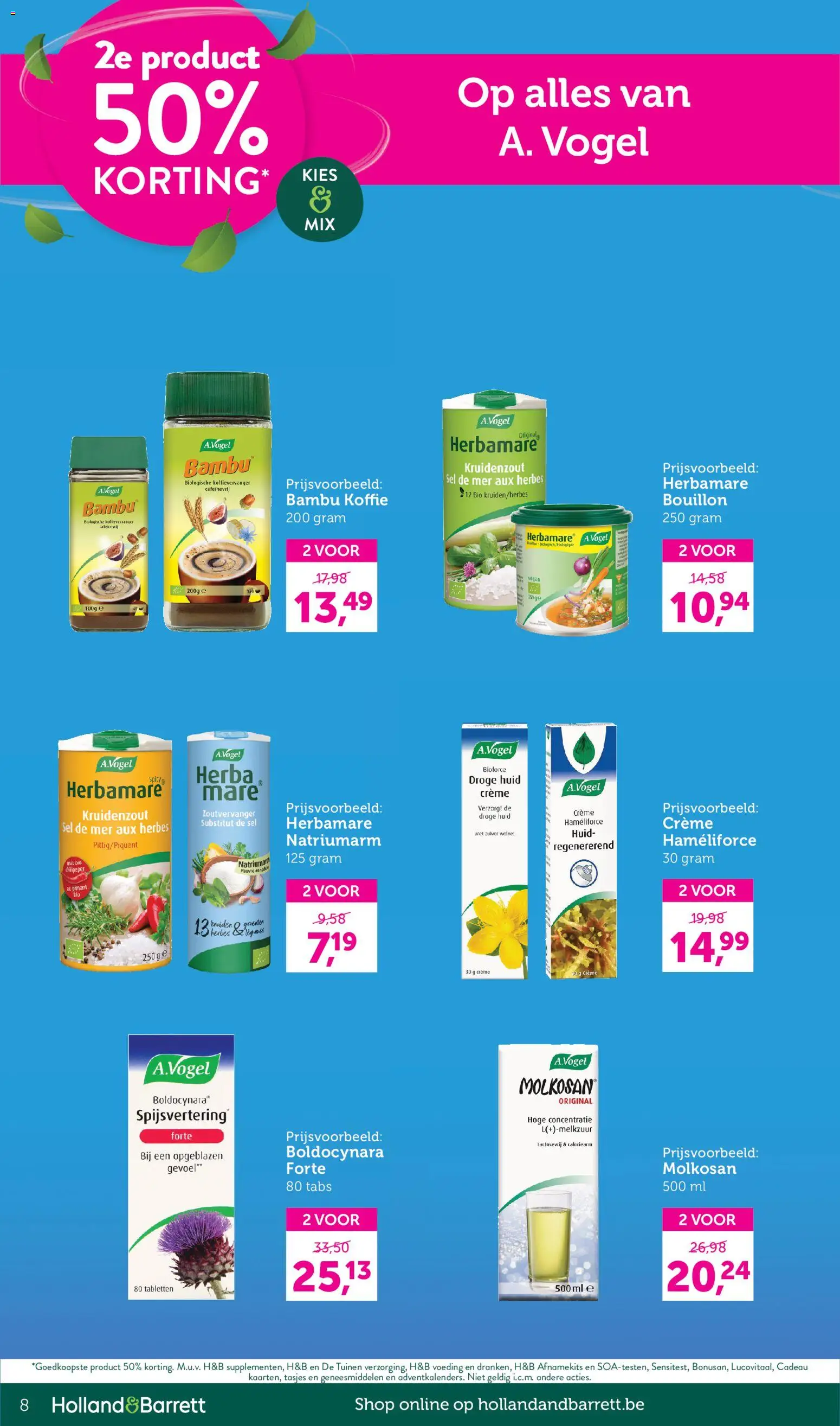 {H1} | Pagina: 8 | Producten: Bouillon, Kruiden, Groenten, Crème