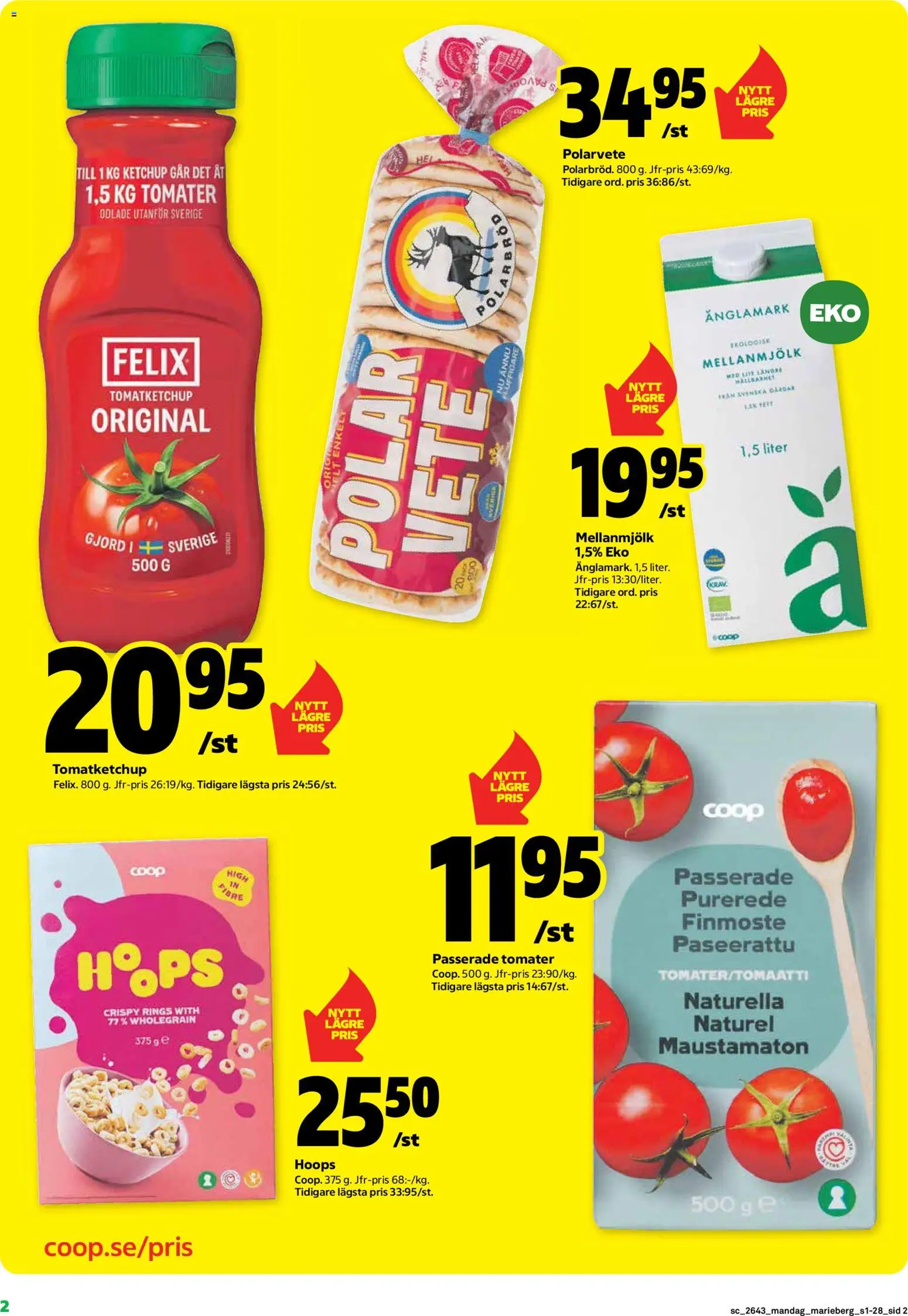 Coop Forum reklamblad aktuell från 19/10/2026 | Sida: 2