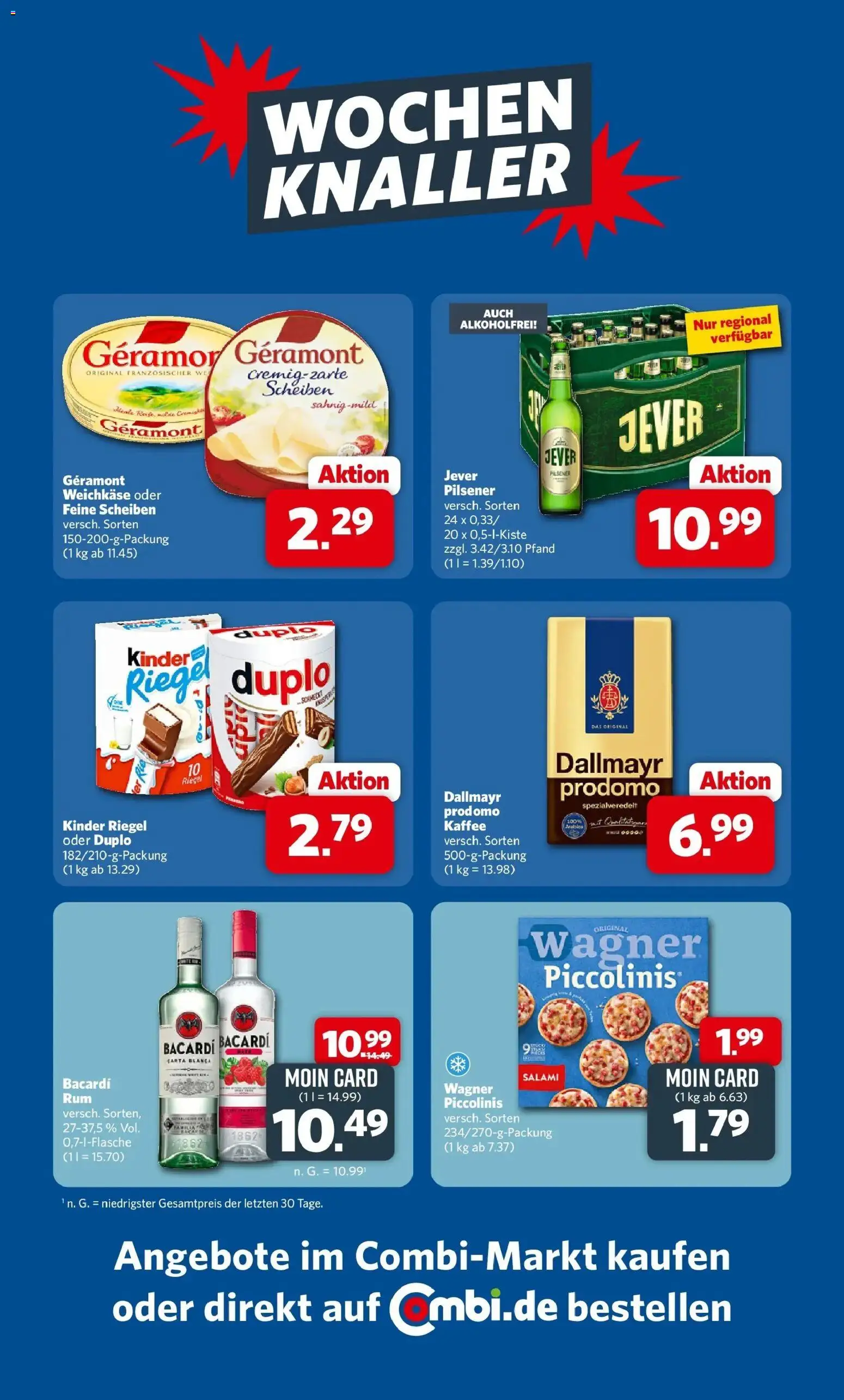 Combi Prospekt Twistringen – gültig ab 07.09.2026 | Seite: 28 | Produkte: Kaffee, Dallmayr, Piccolinis, Salami