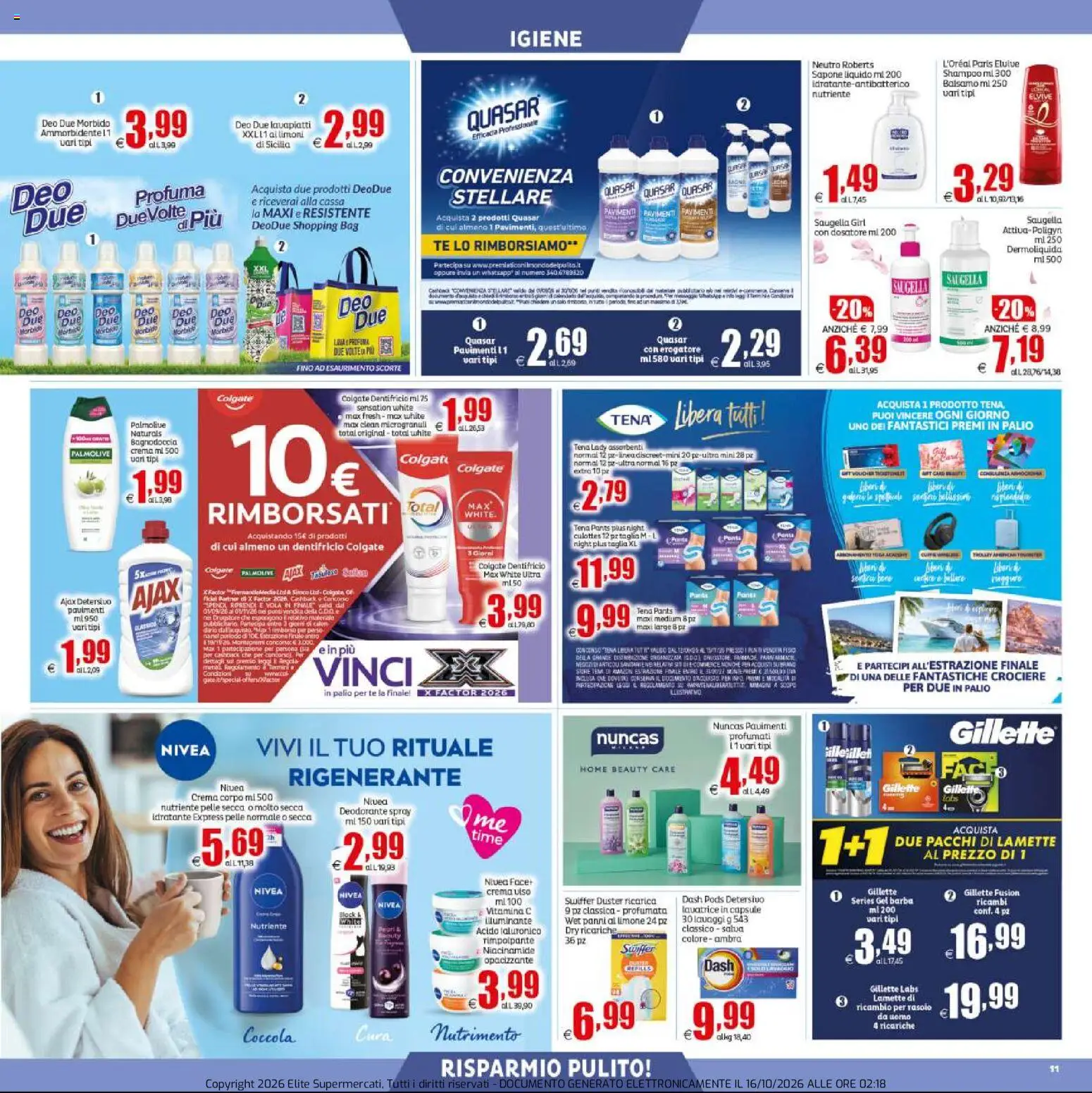 Volantino Elite Supermercati del 16/10/2026 | Pagina: 11