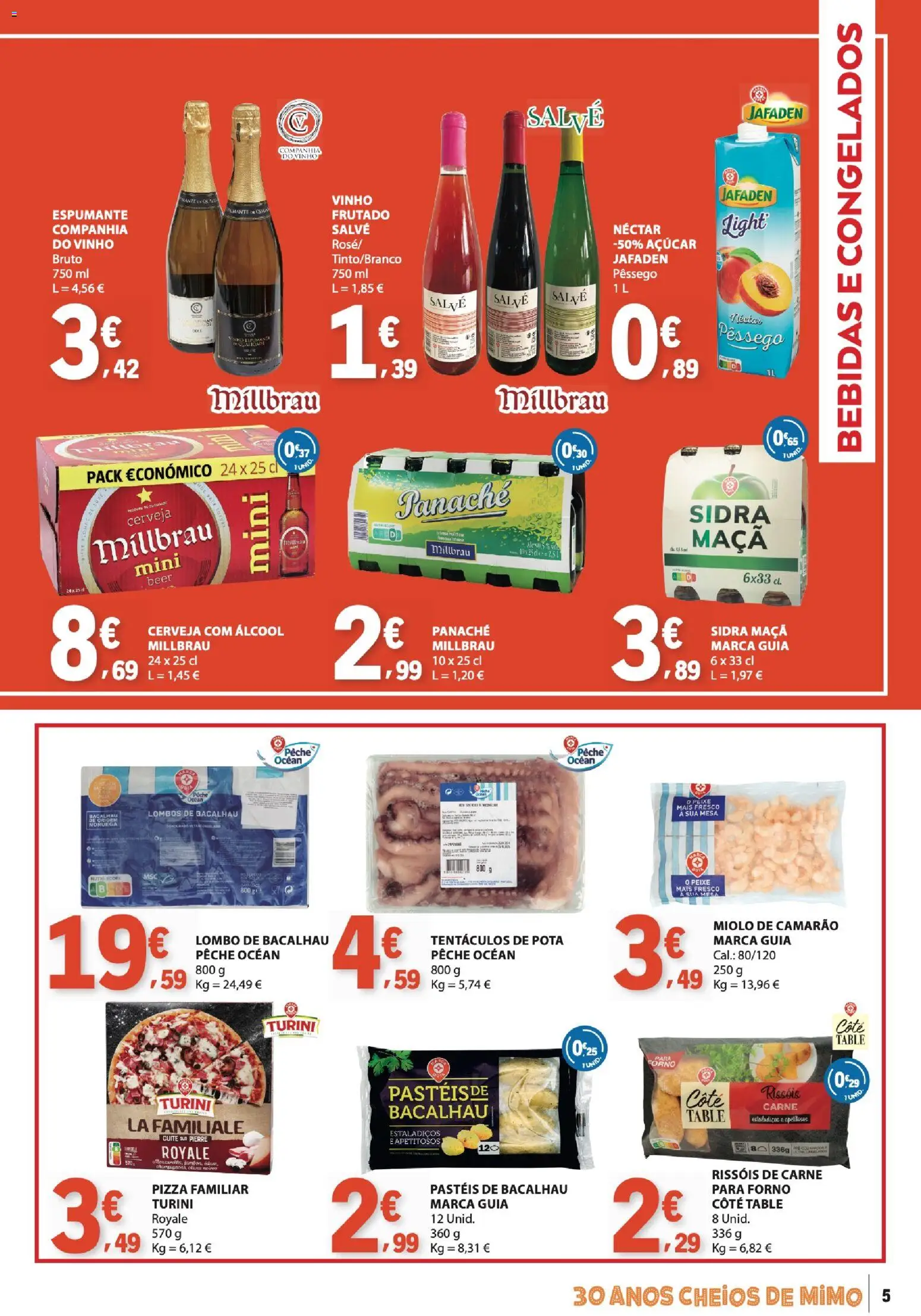 E.Leclerc - Folheto Especial Eco e Marca Guia │ válido de 08/09/2026 | Página: 13 | Produtos: Sidra, Camarão, Peixe, Álcool