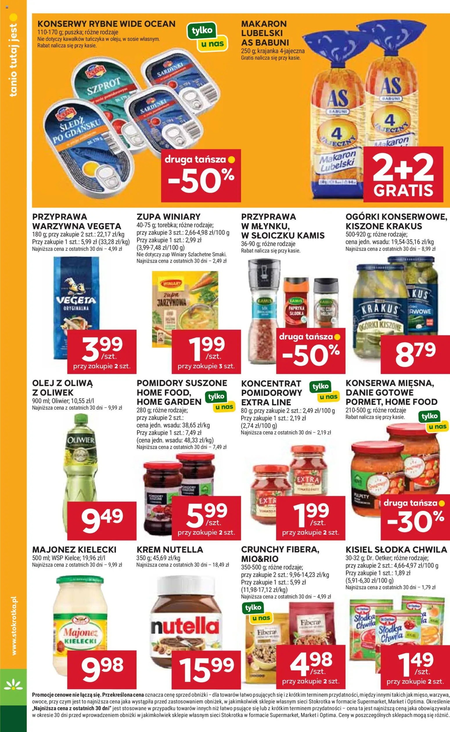 Stokrotka gazetka - Market od 01.10.2026 | Strona: 26 | Produkty: Śledź, Konserwy rybne, Pomidory, Ogórki