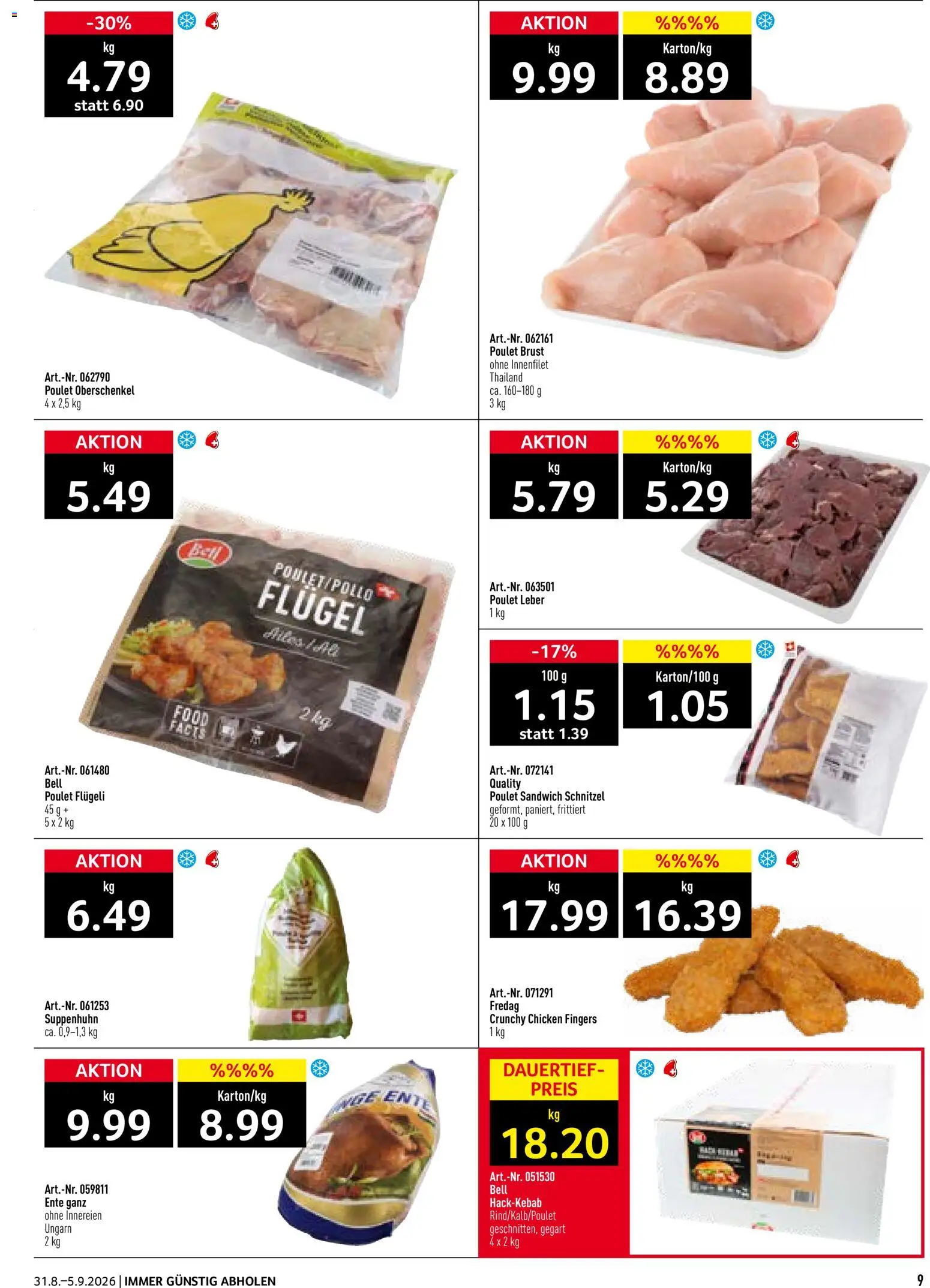 Prodega aktionen – gültig ab 31.08.2026 | Seite: 9
