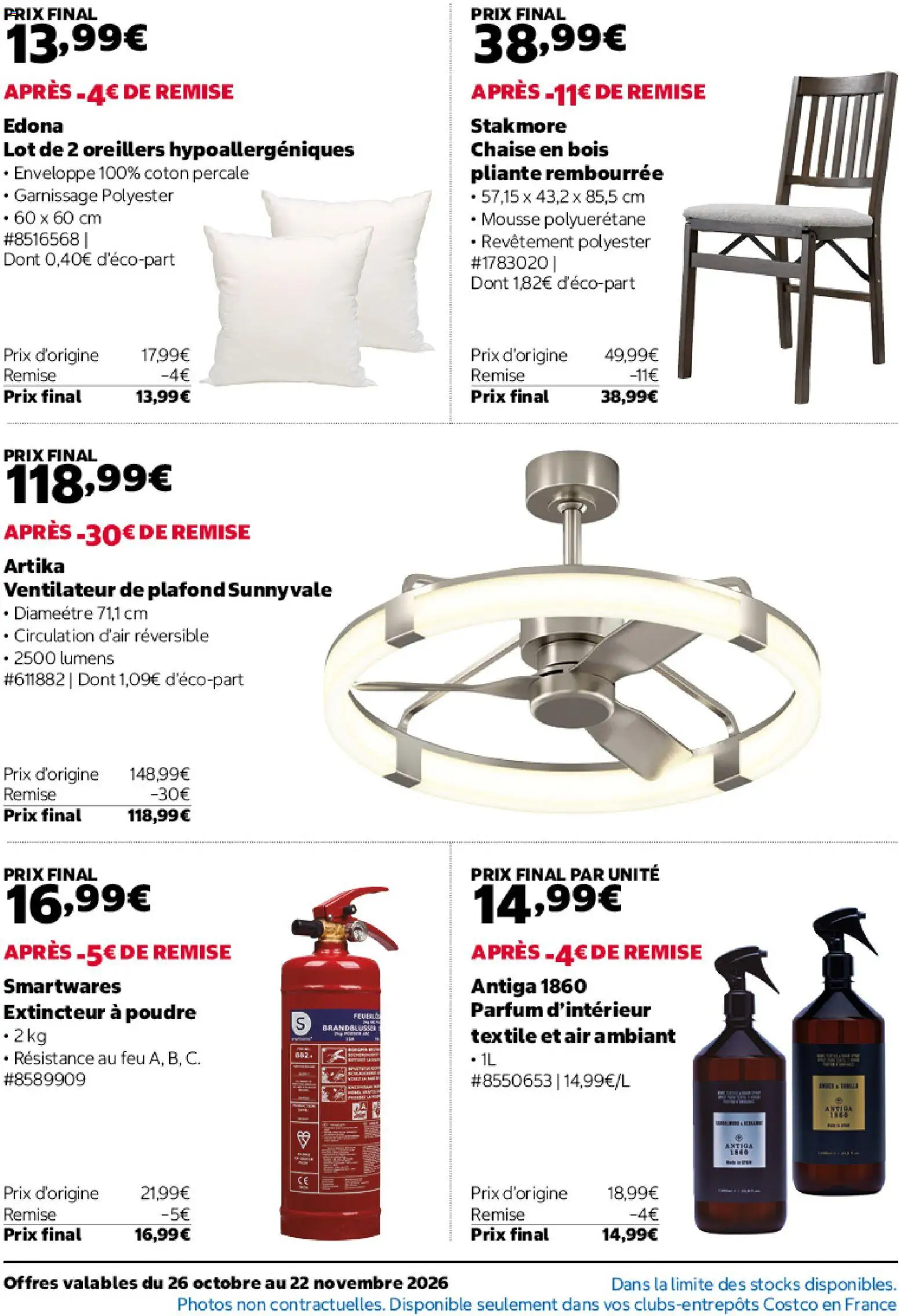 {H1} | Page: 6 | Produits: Parfum d’intérieur, Parfum, Extincteur, Ventilateur de plafond