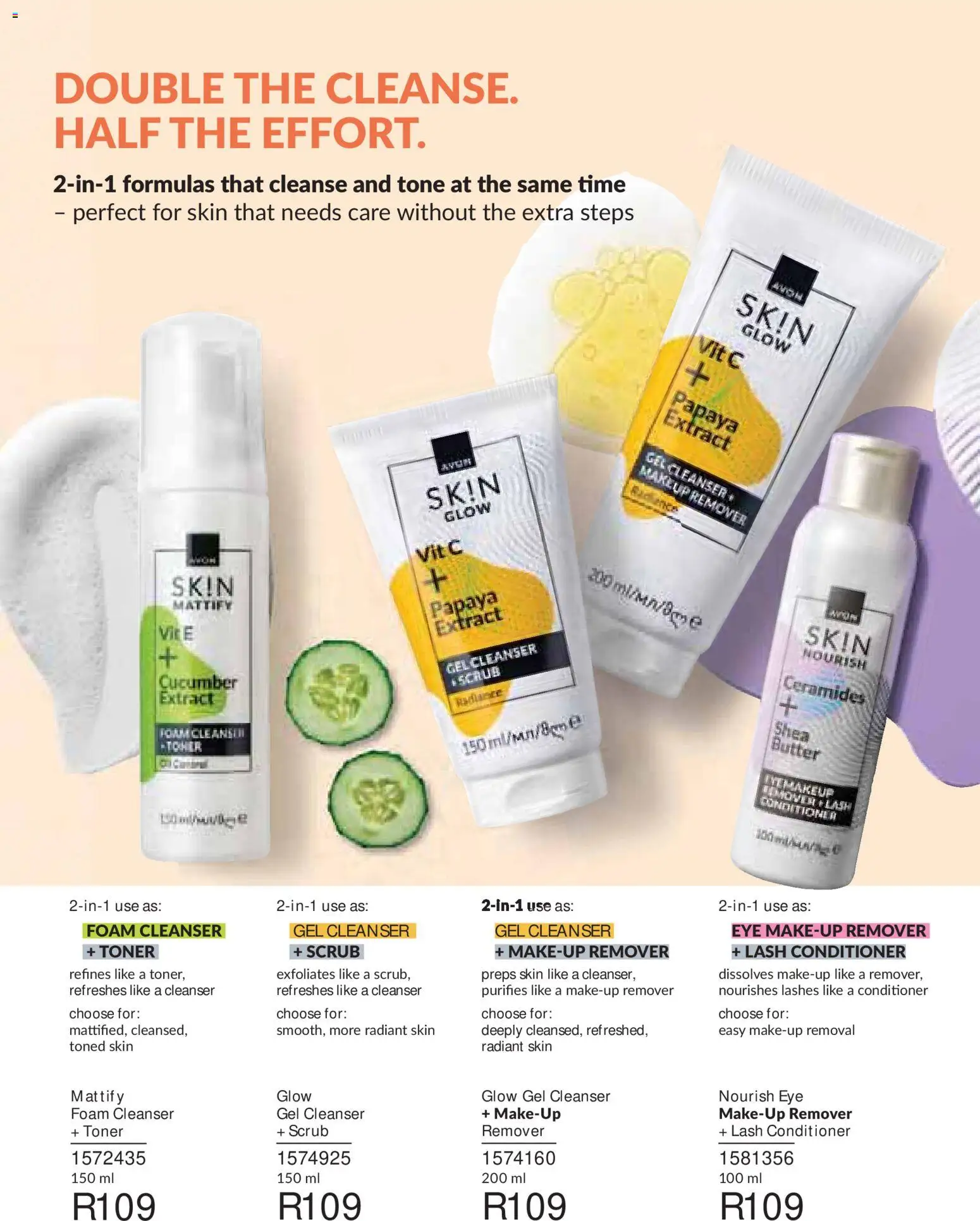 New Avon catalogue – valid from 01/09/2026 | Page: 103 | Products: Toner, Butter, Conditioner, Foam