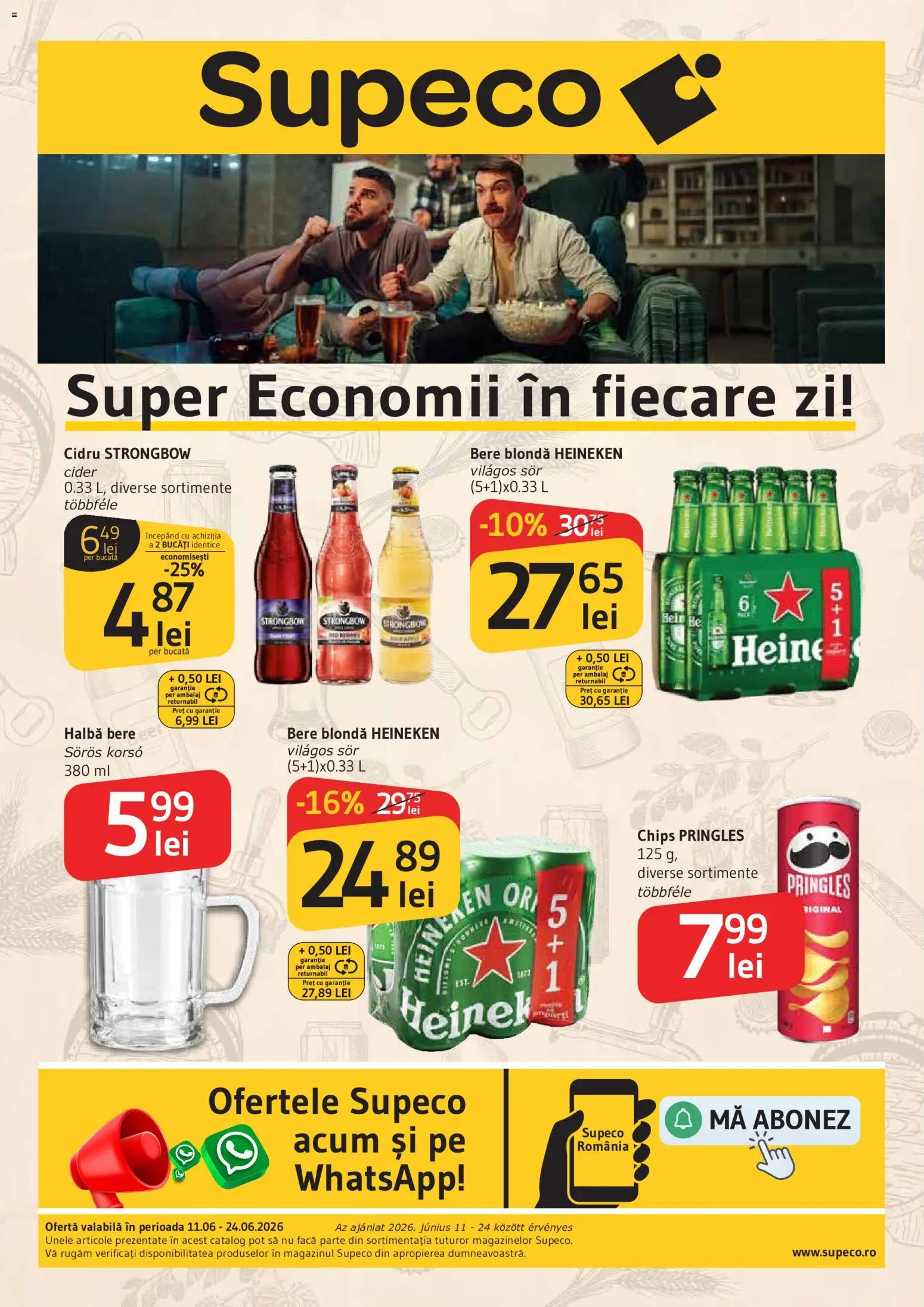 Noul catalog Supeco – valabil de la 11.06.2026 | Pagină: 1 | Produse: Bere