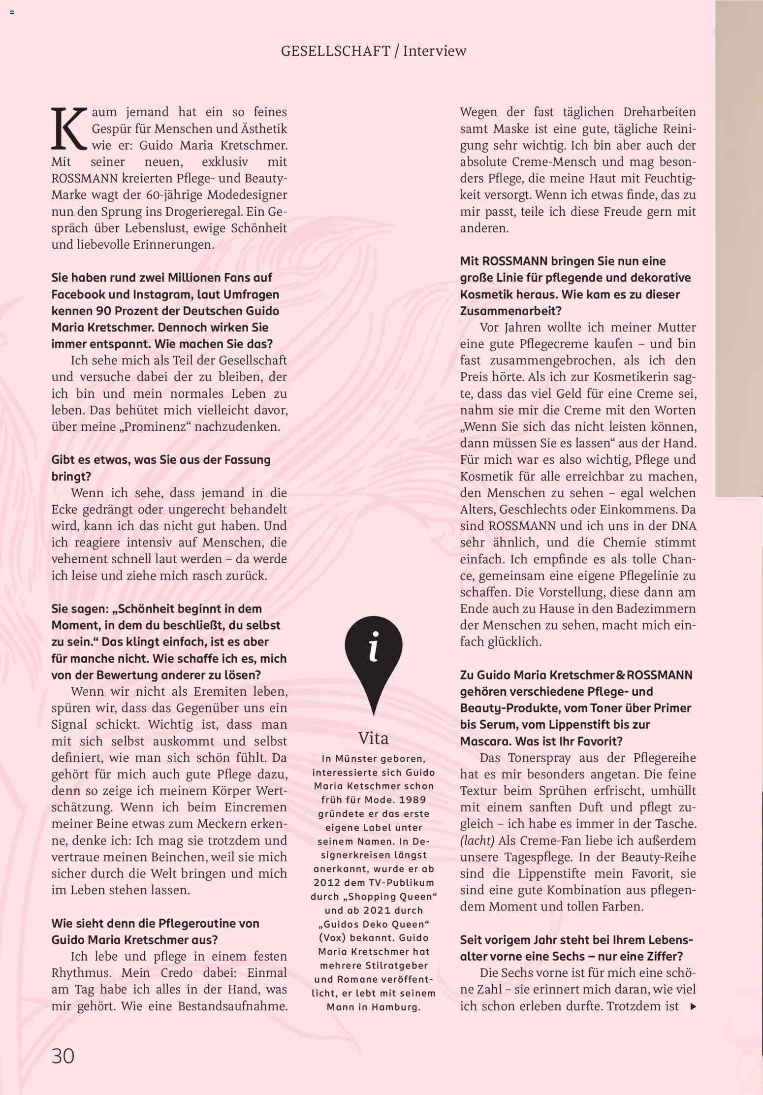 Rossmann Centaur – gültig ab 01.04.2026 | Seite: 30 | Produkte: Toner, Duft, Creme, Maske