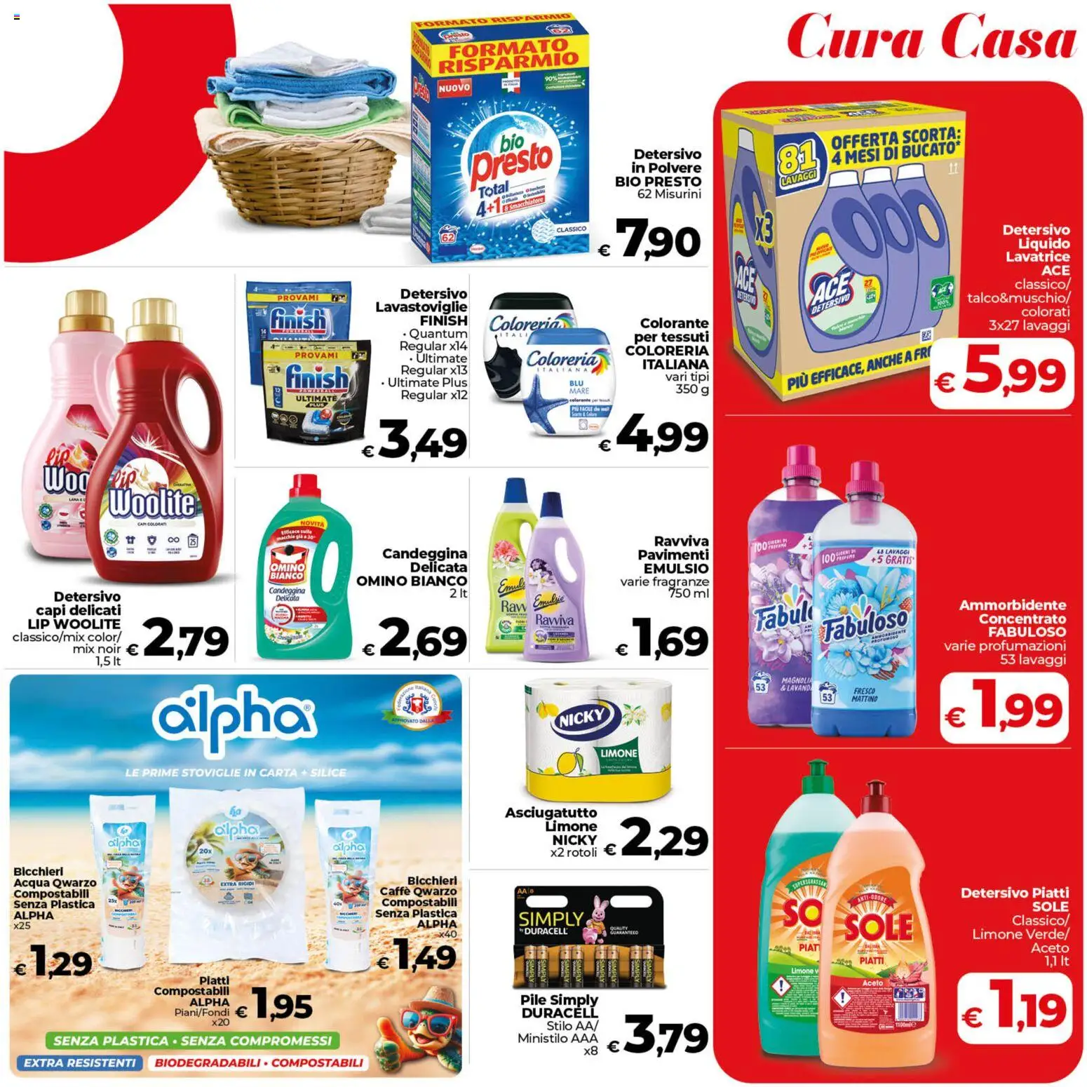 Volantino COOP del 07.04.2026 | Pagina: 21 | Prodotti: Caffè, Detersivo in polvere, Lavatrice, Aceto