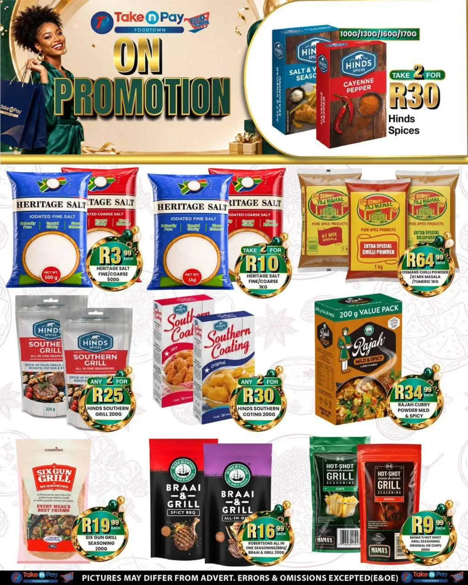 New Take n Pay catalogue – valid from 31/08/2026 | Page: 7 | Products: Chips, Seasoning, Pepper, Chilli