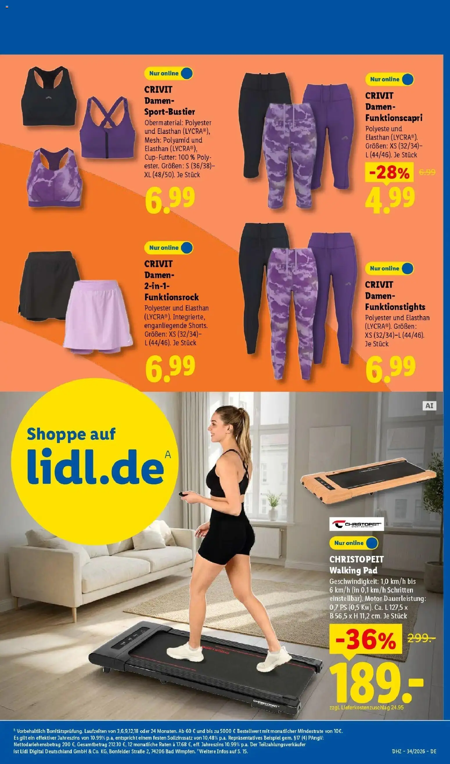 Lidl Prospekt Mahlow (ab 17.08.2026) zum Blättern » Angebote | Seite: 11 | Produkte: Bad, Walking