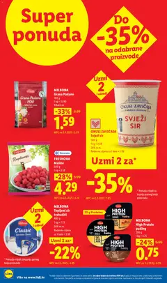 MILBONA High Protein pudding, CARAMEL Pudding - Pregled kataloga iz trgovine Lidl, vrijedi od 29.06.2026 | Stranica: 2