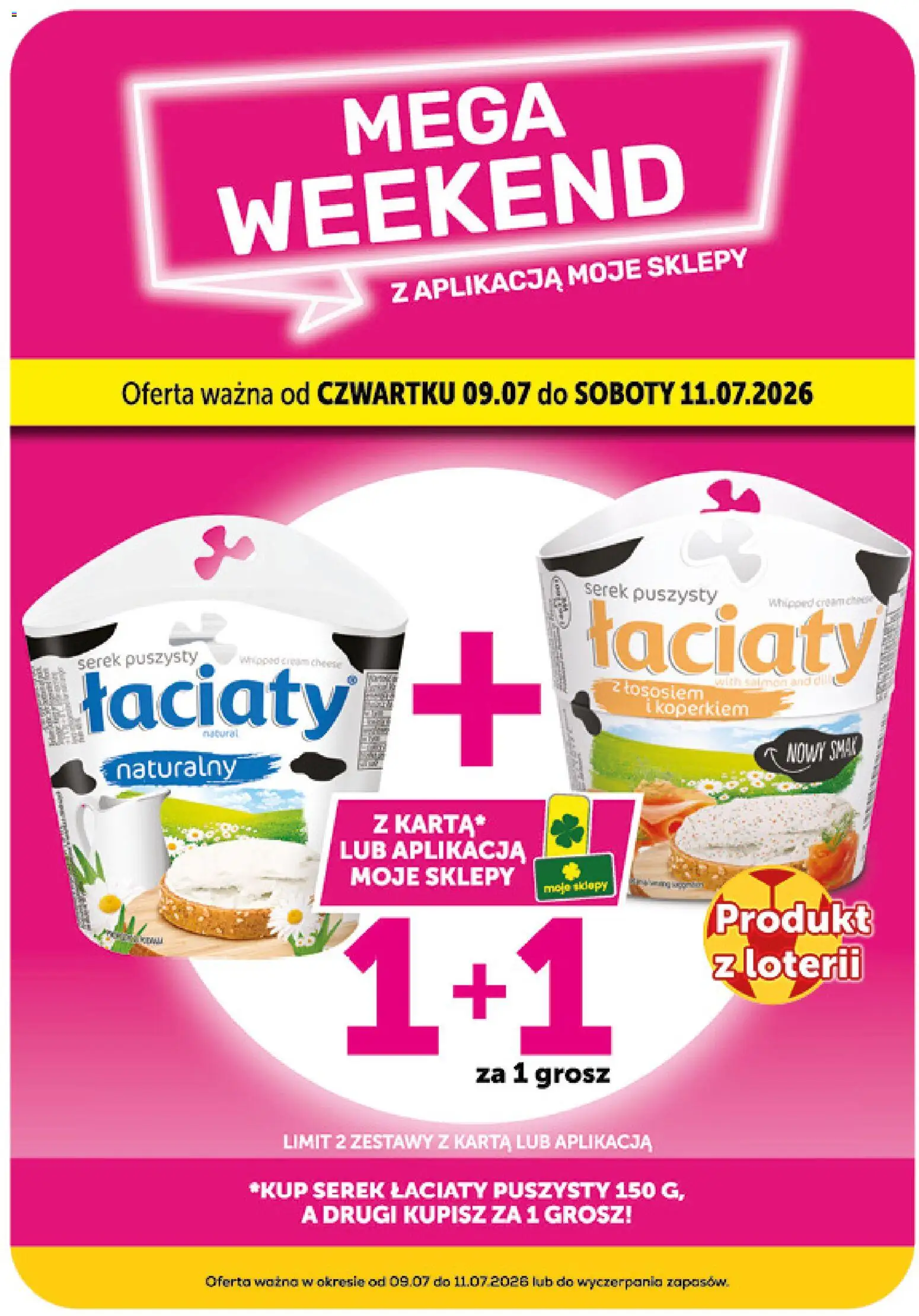 Euro Sklep gazetka od 09.07.2026 | Strona: 5 | Produkty: Karta, Cream cheese, Serek