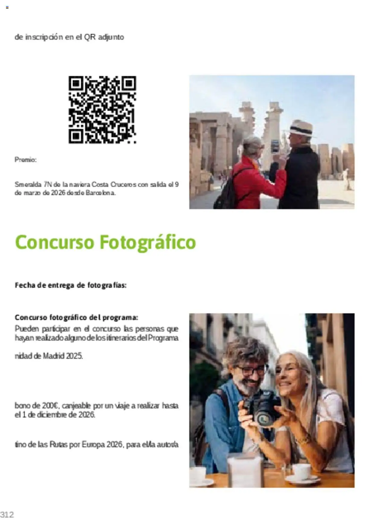 Viajes El Corte Inglés Rutas Culturales de la Comunidad de Madrid │ válido desde el 01/04/2025 | Página: 312