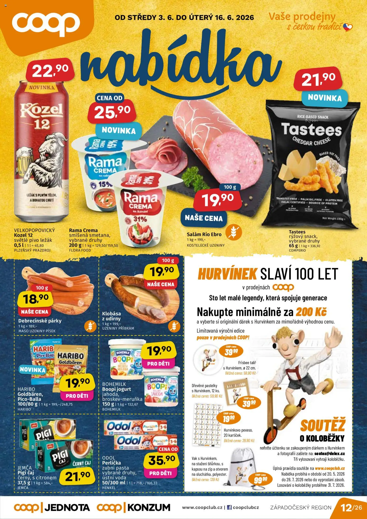 Coop leták - Západočeský region od 03.06.2026 | Strana: 1