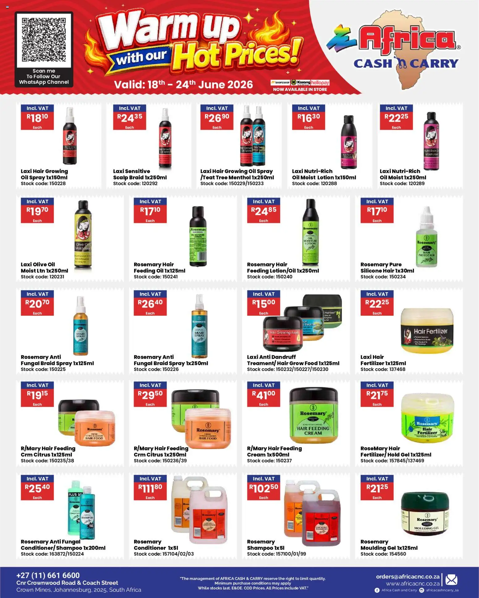 New Africa Cash & Carry catalogue – valid from 18.06.2026 | Page: 70