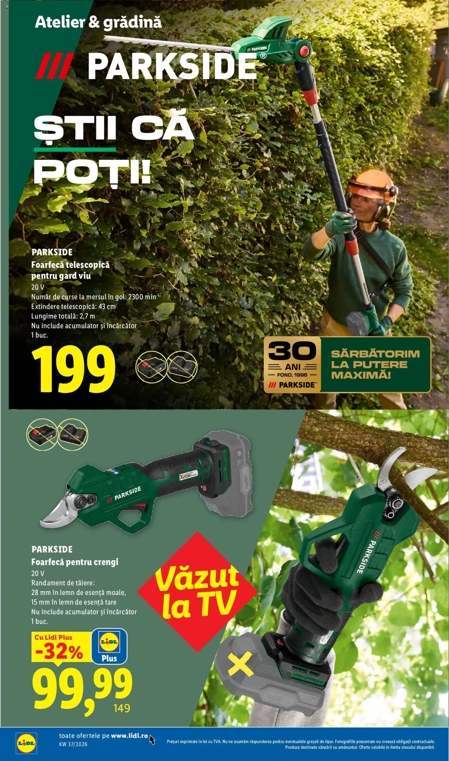 Noul catalog Lidl – valabil de la 07.09.2026 | Pagină: 32