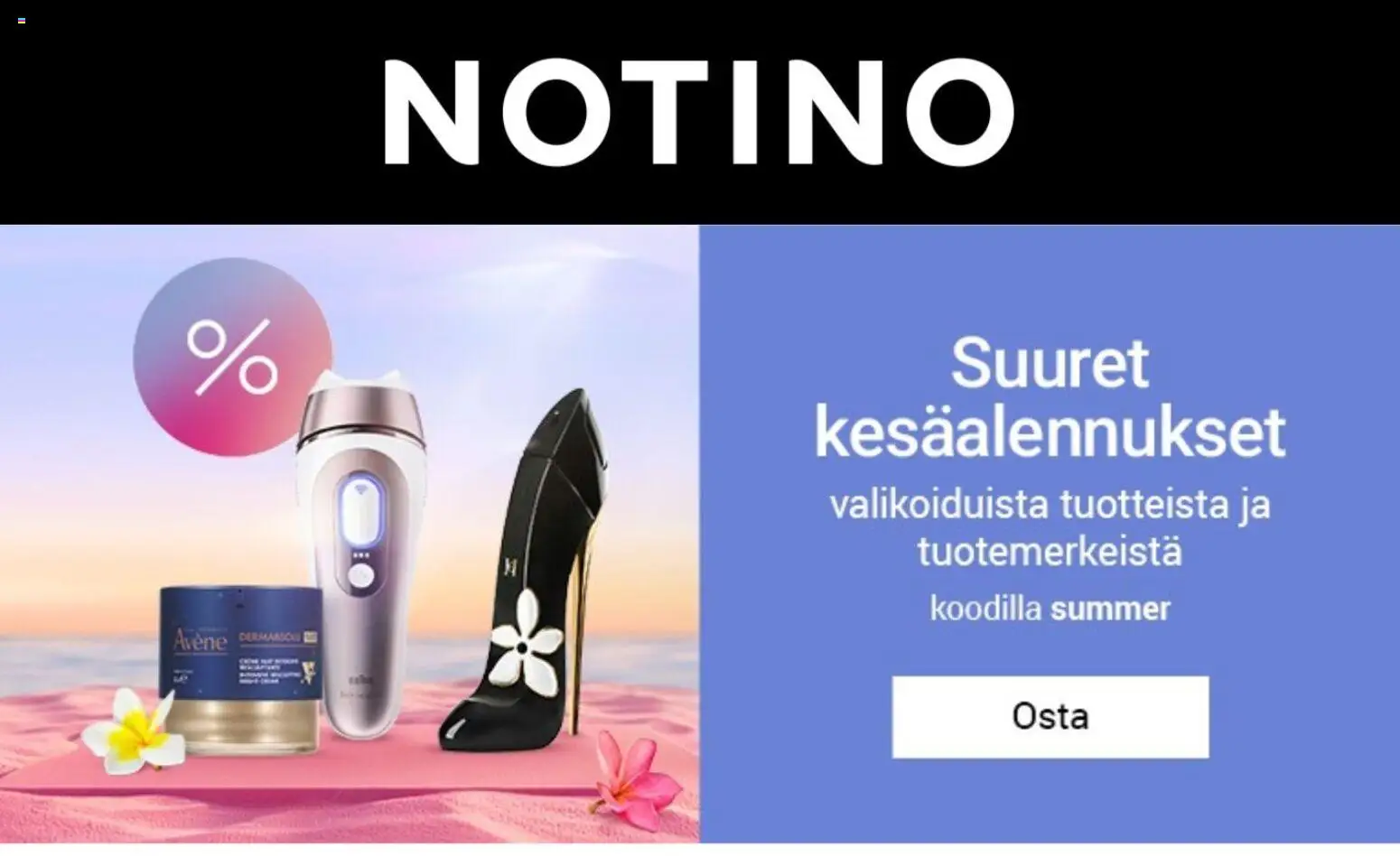 Notino – voimassa 03/08/2026 alkaen | Sivu: 1